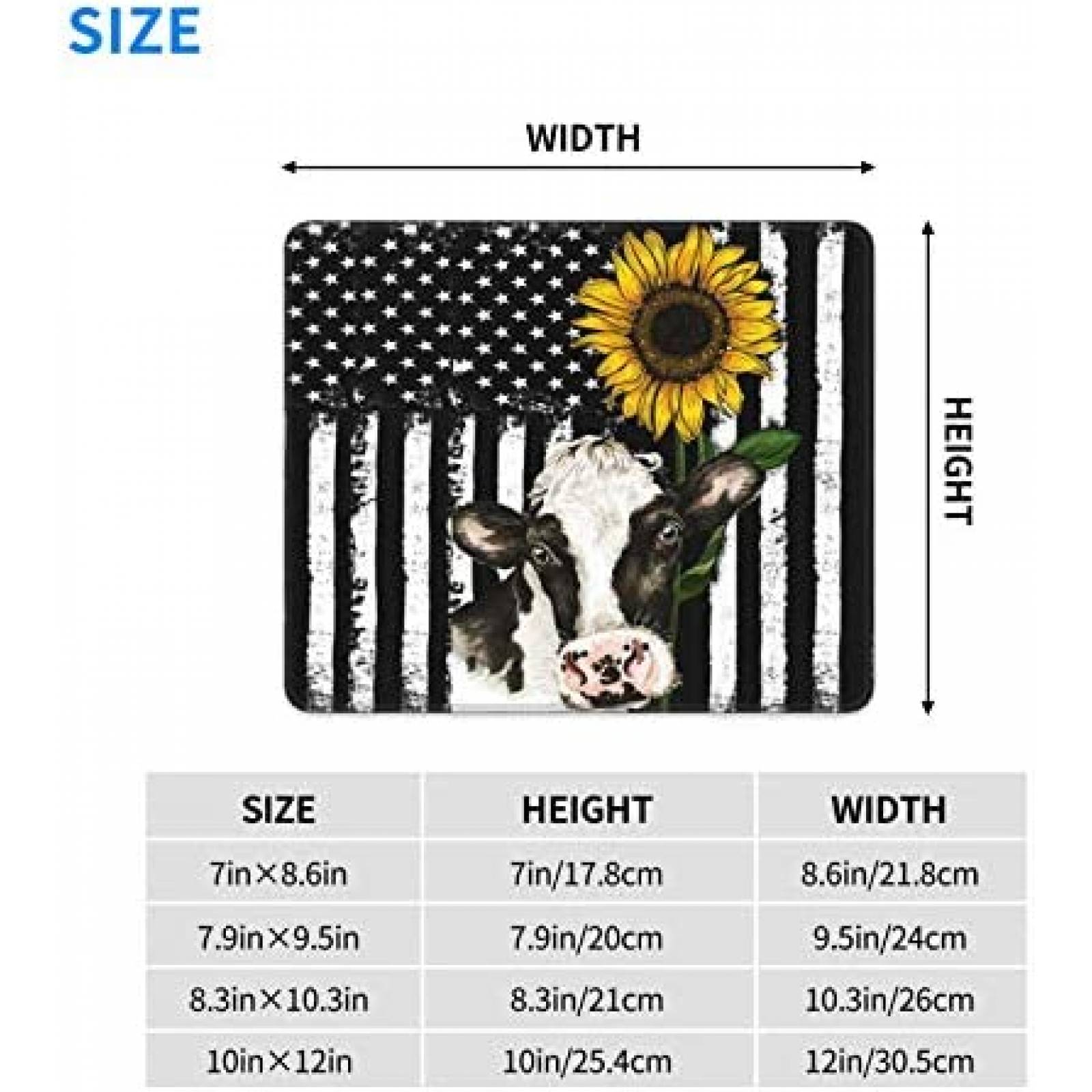 Mouse Pad N NEBONT Antideslizante 10'' x 12'' -Negro