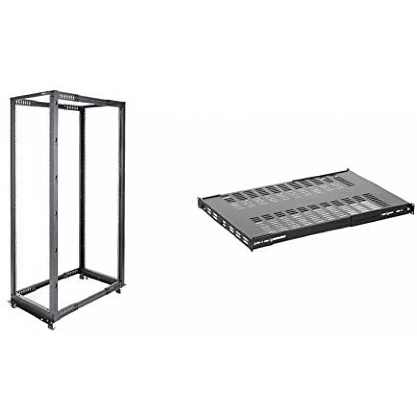 Racks de servidor marco abierto StarTech 42U 250lbs -Negro
