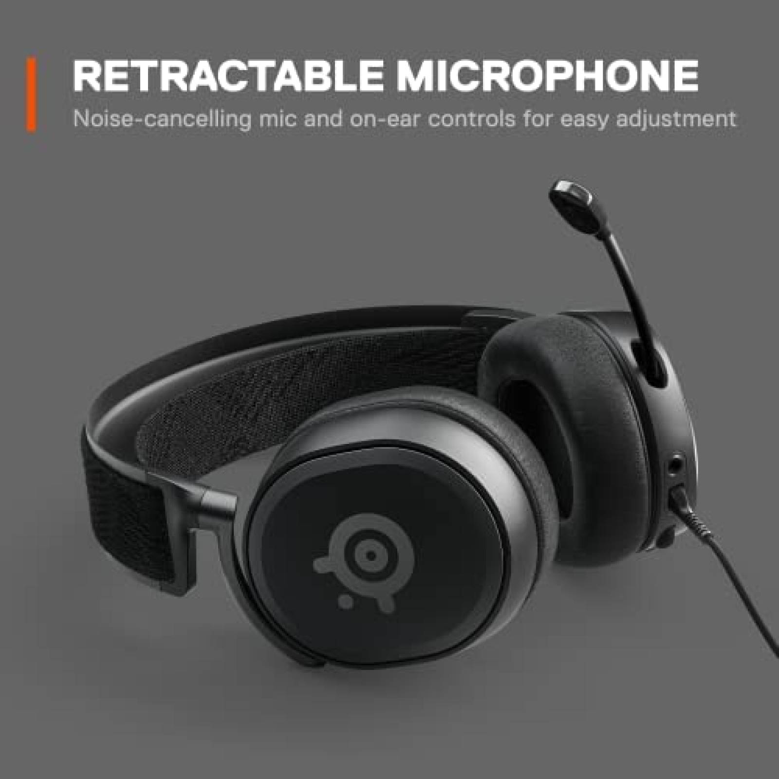 Audífonos Gamer SteelSeries Arctis Prime Inalámbrico -Negro