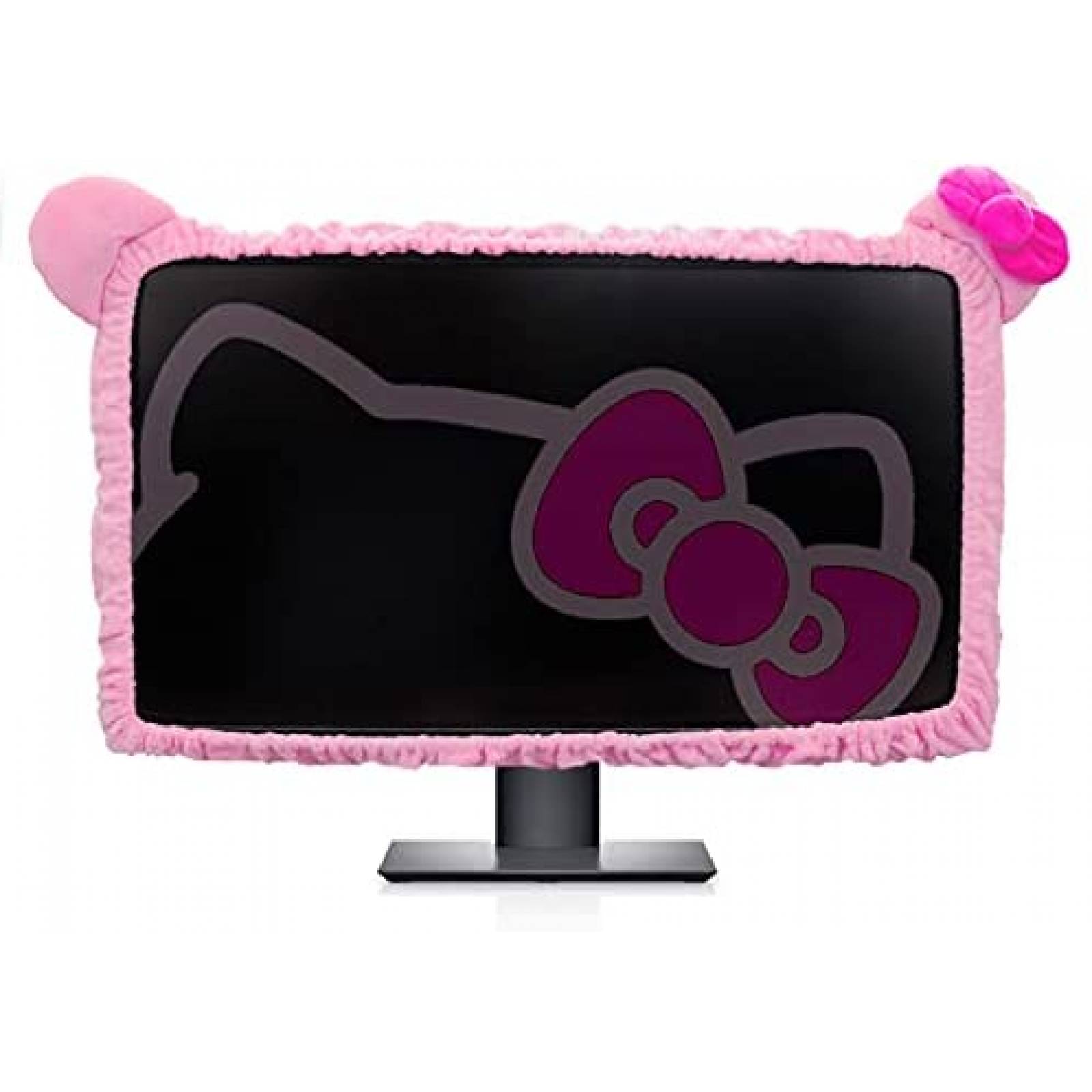 Funda Protectora Kakurookie Para Monitor de 27'' a 34''-Rosa