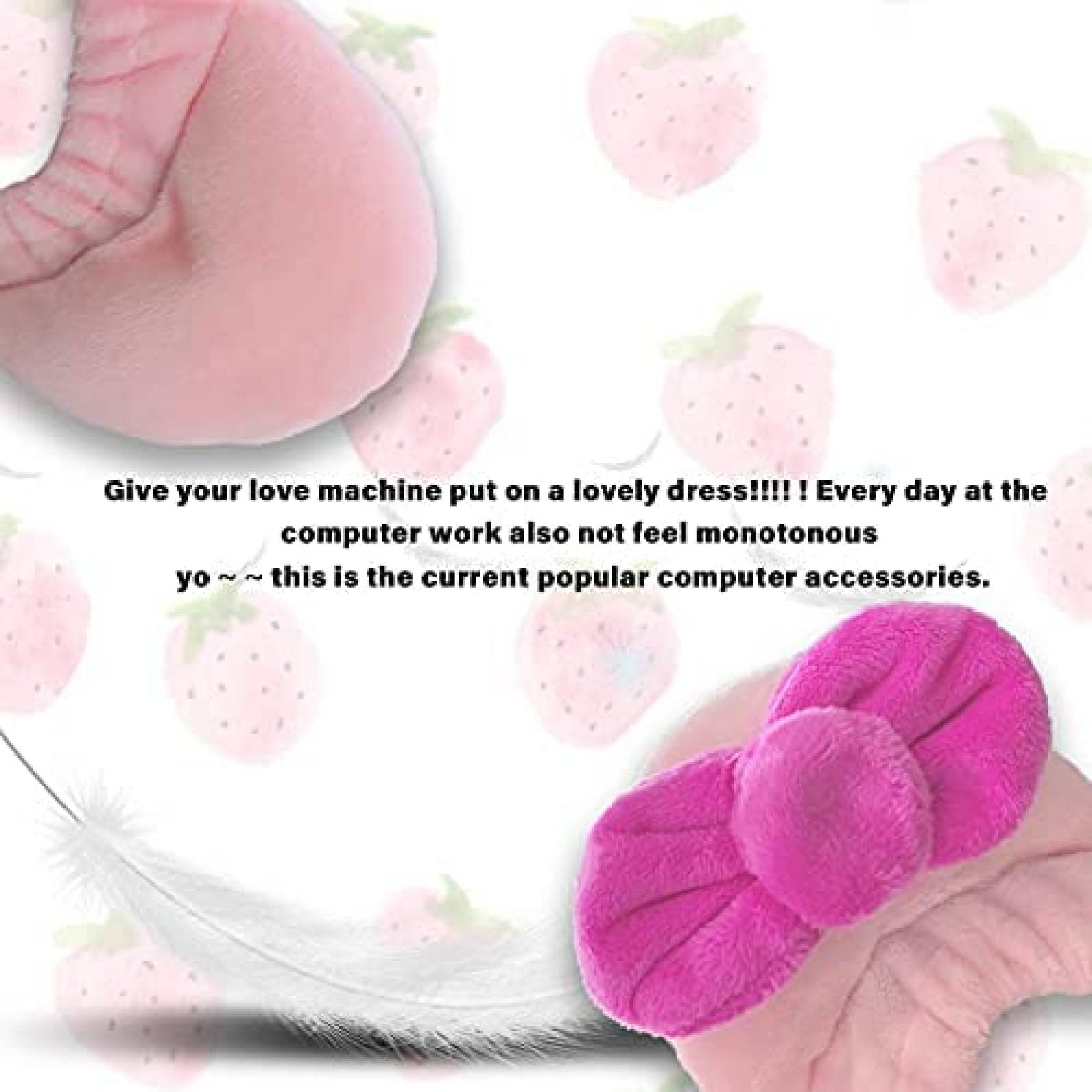 Funda Protectora Kakurookie Para Monitor de 27'' a 34''-Rosa