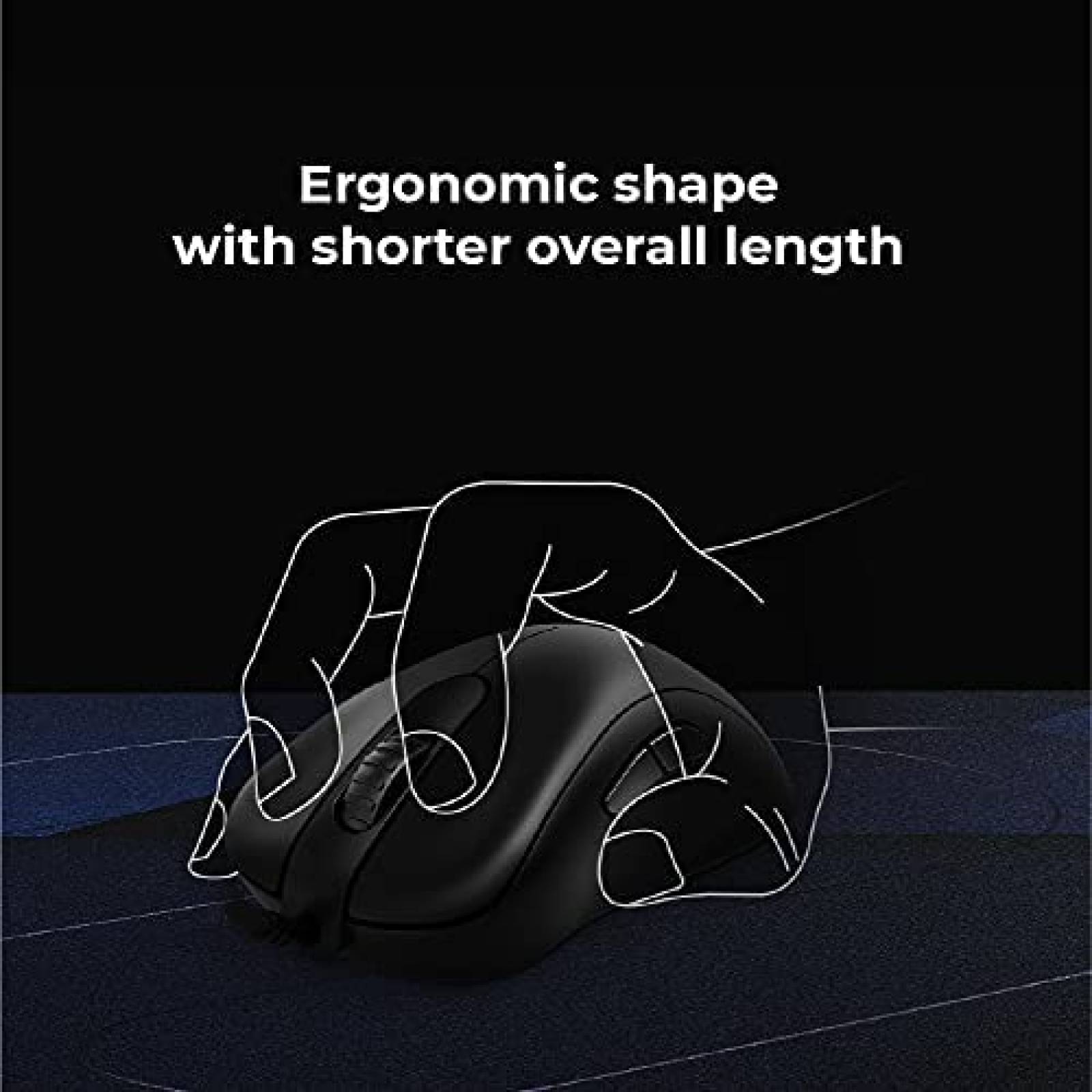 Mouse Gamer BenQ Zowie EC3-C Ergonómico ligero cable USB