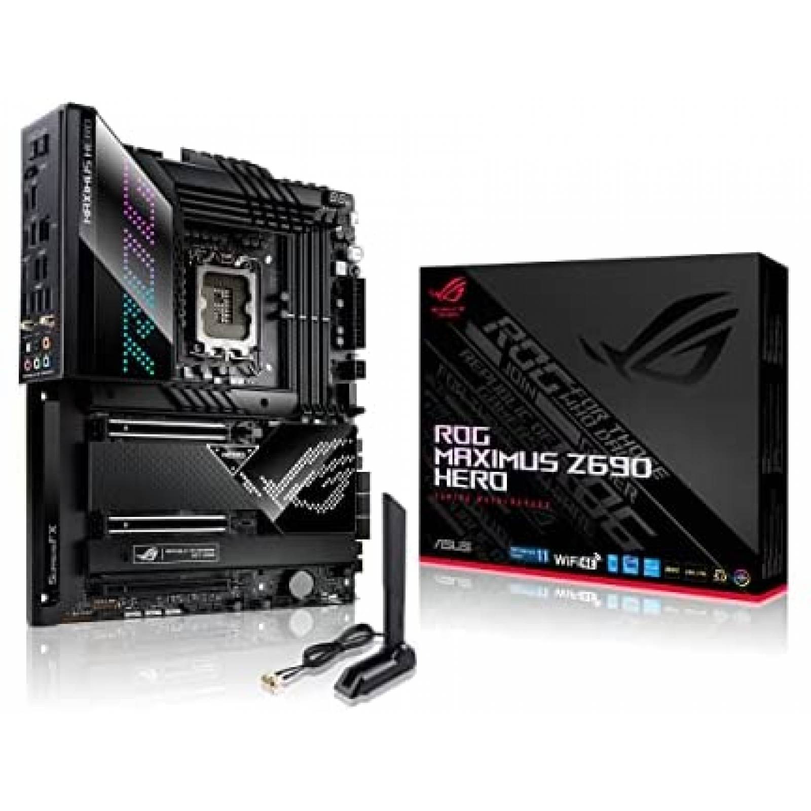 Tarjeta madre ASUS ROG Maximus Z690 Hero WiFi 6E LGA 1700