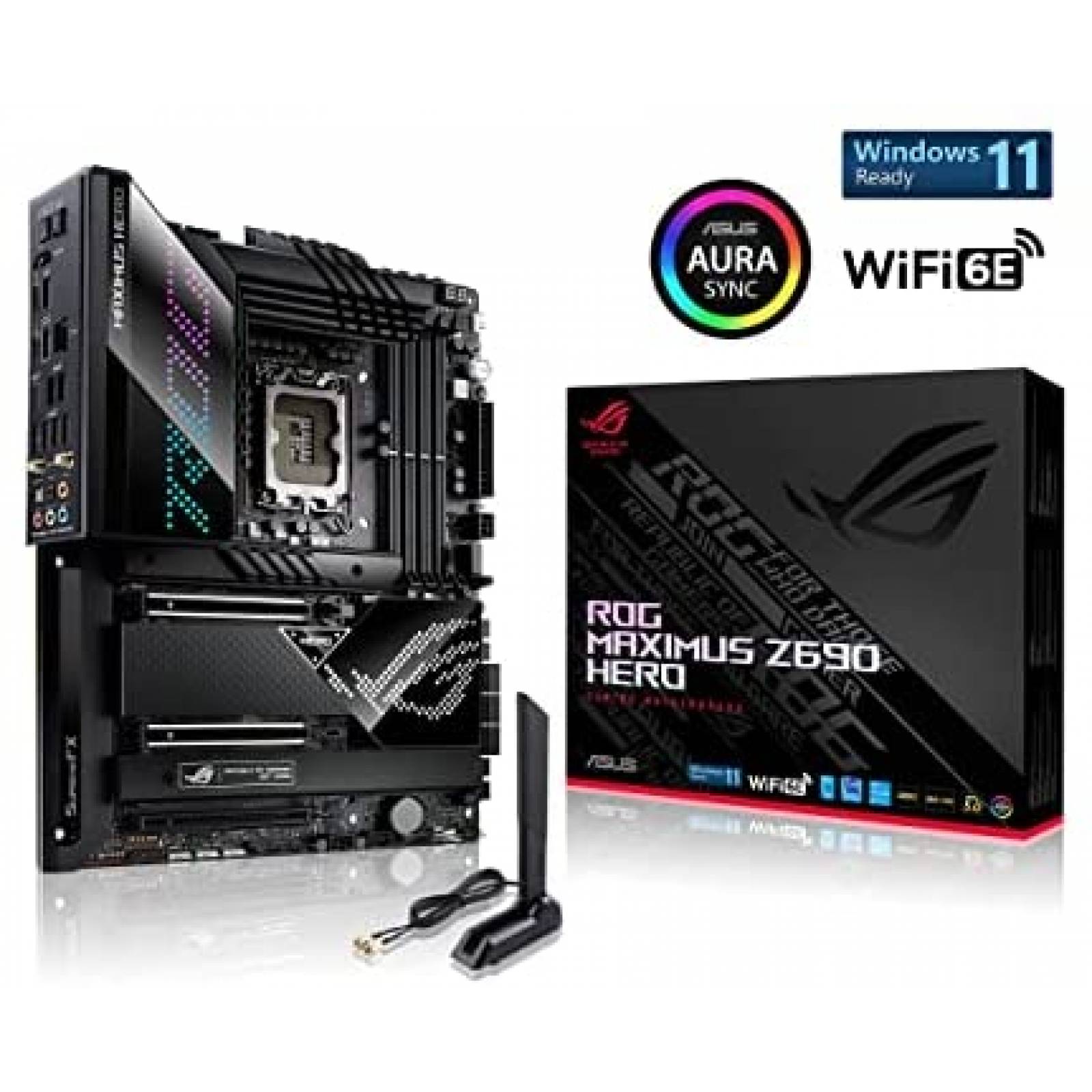 Tarjeta madre ASUS ROG Maximus Z690 Hero WiFi 6E LGA 1700