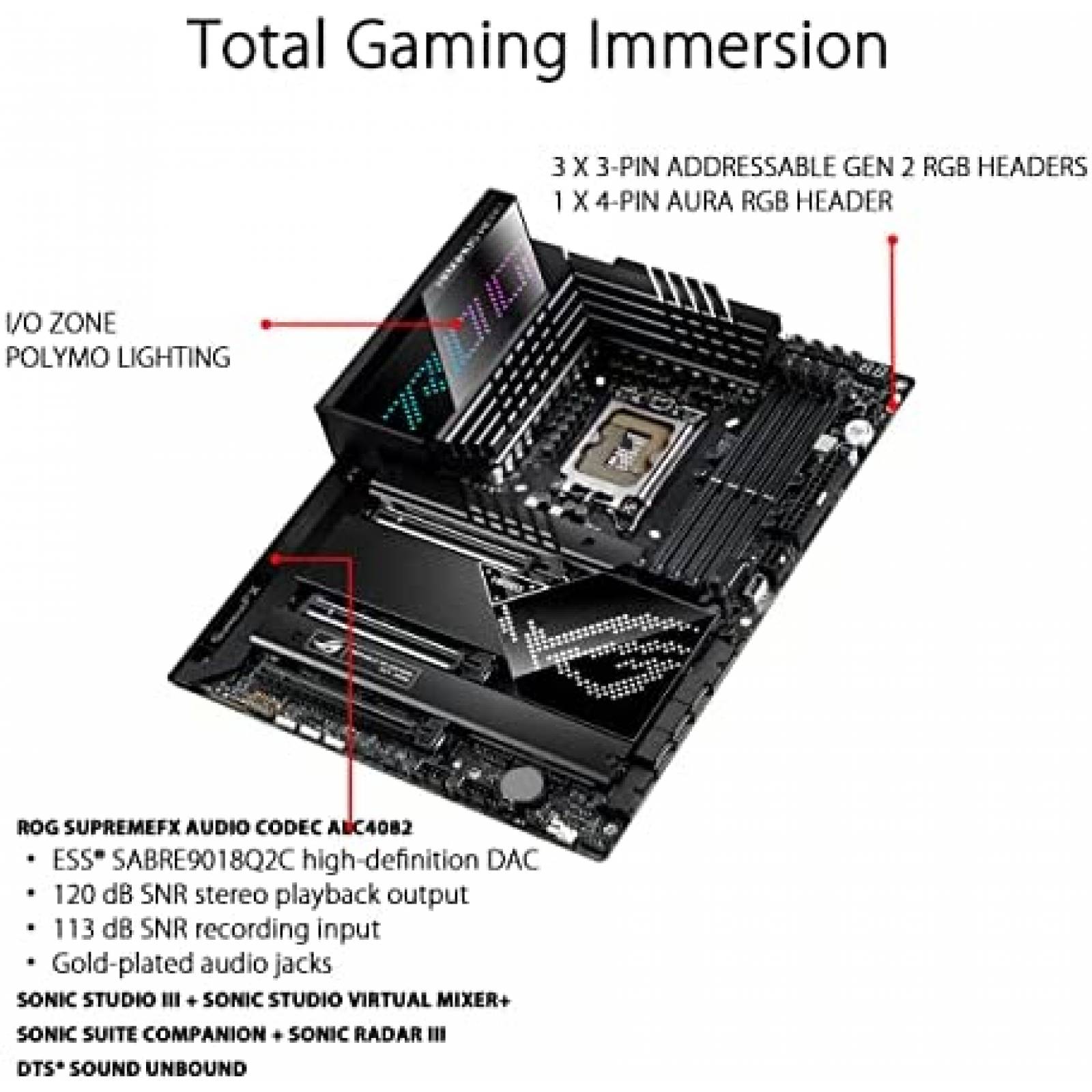 Tarjeta madre ASUS ROG Maximus Z690 Hero WiFi 6E LGA 1700