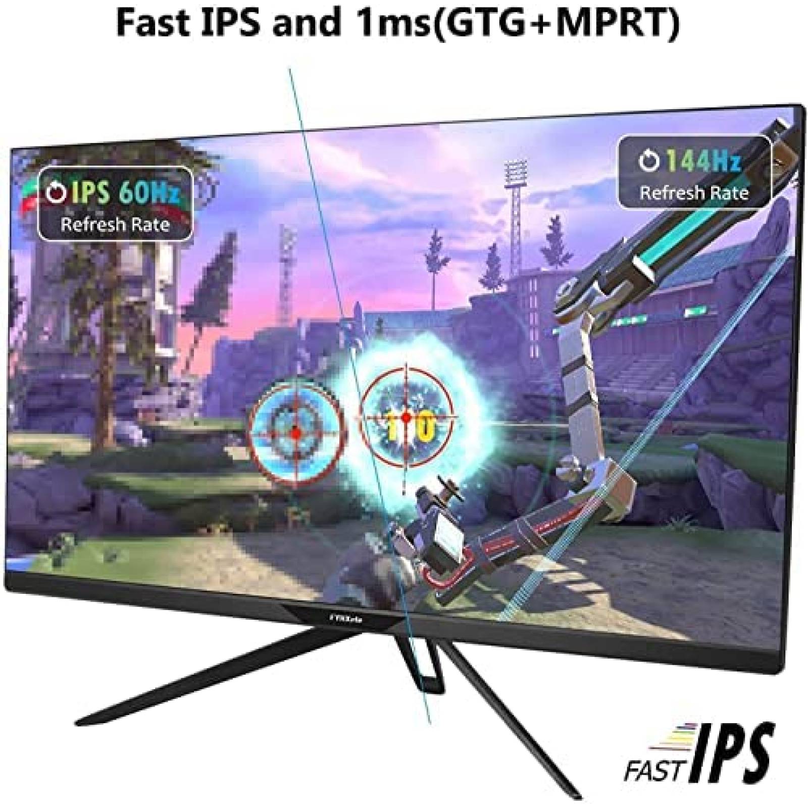 Monitor Gamer FYHXele 28'' 4K 144Hz UHD 3840x2160 IPS 1ms