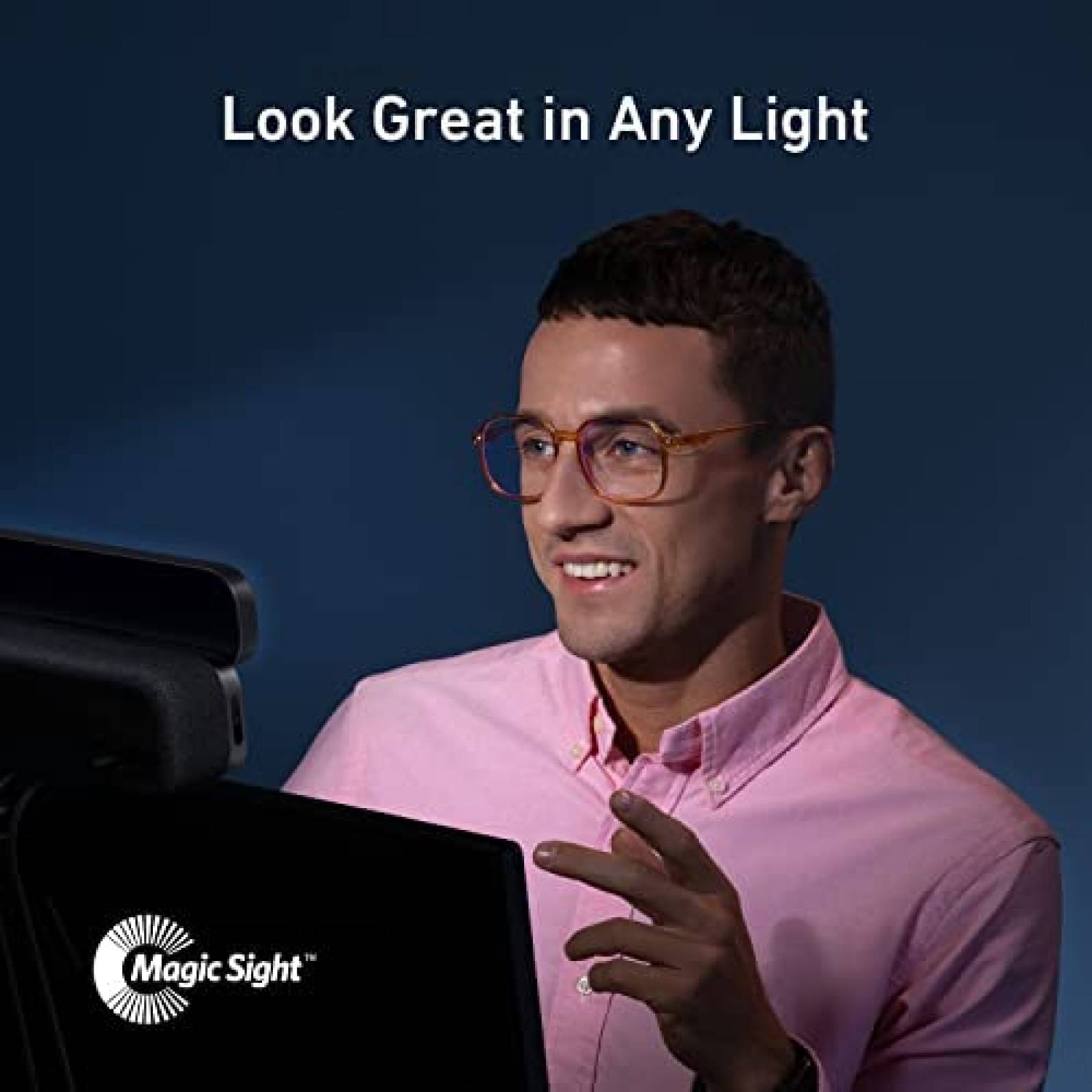 Webcam AnkerWork B600 con Luz LED Resolución de 2K