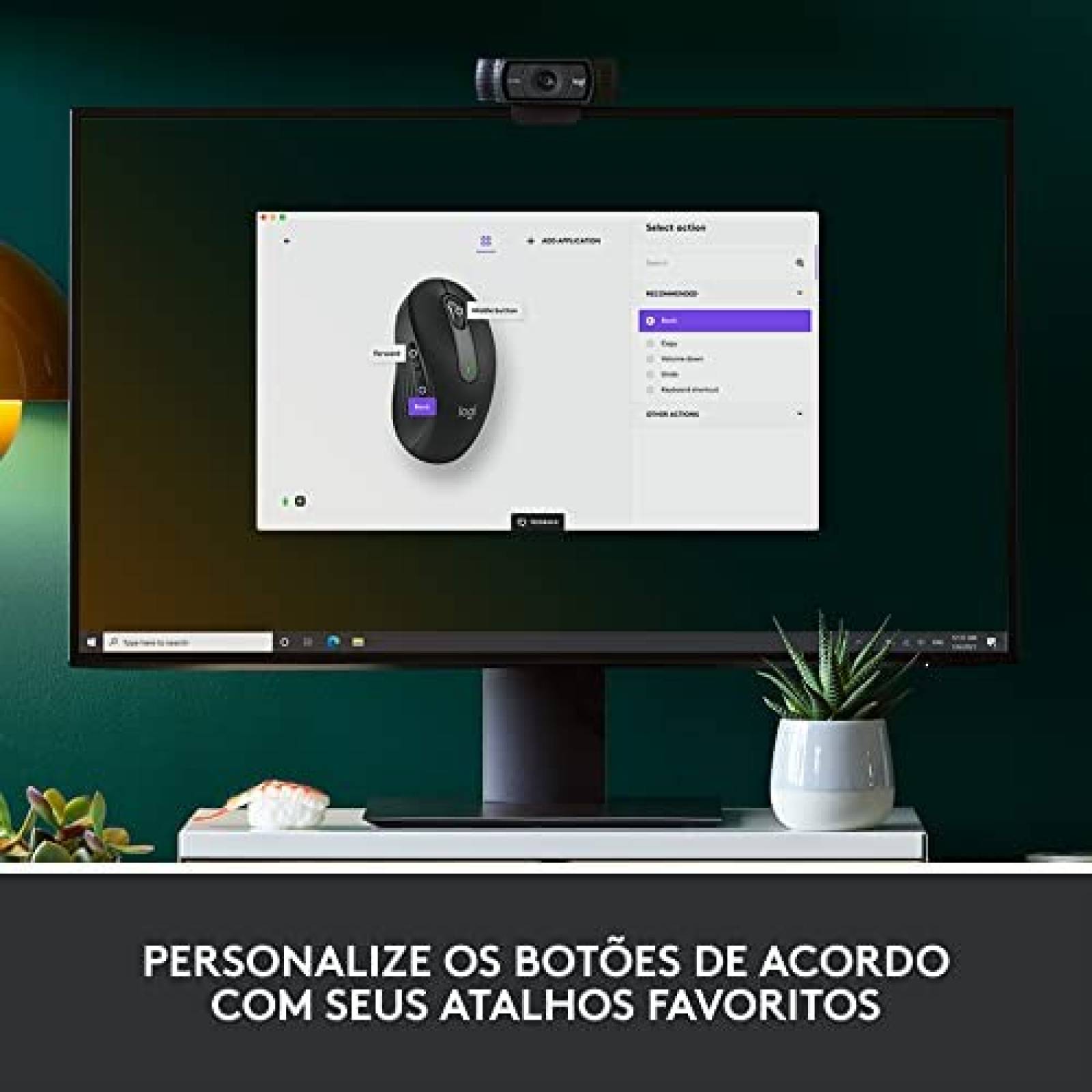 Mouse Logitech M650 Inalámbrico Botones Laterales -Negro