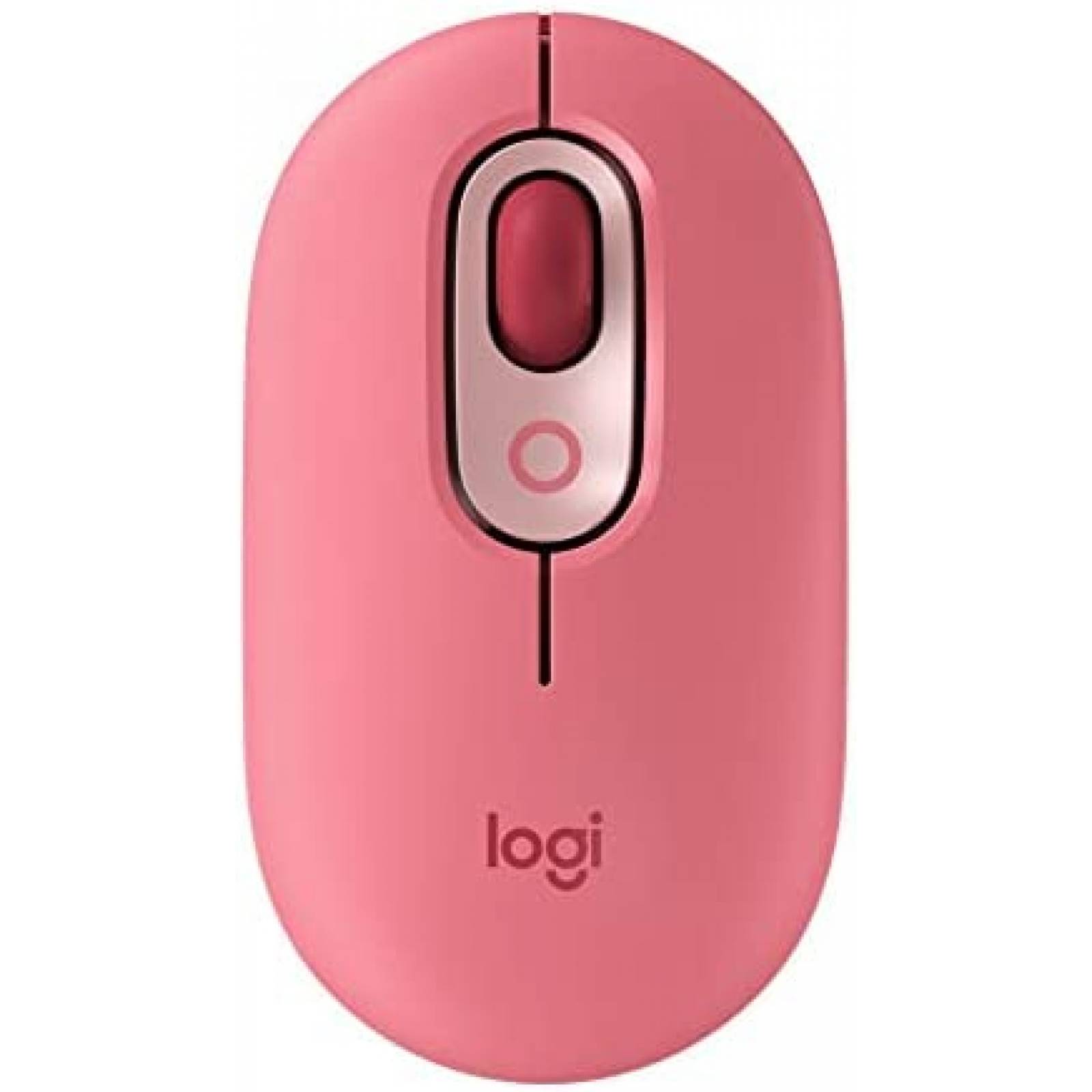 Kit Accesorios Logitech POP Teclado Mouse Inalambricos -Rosa