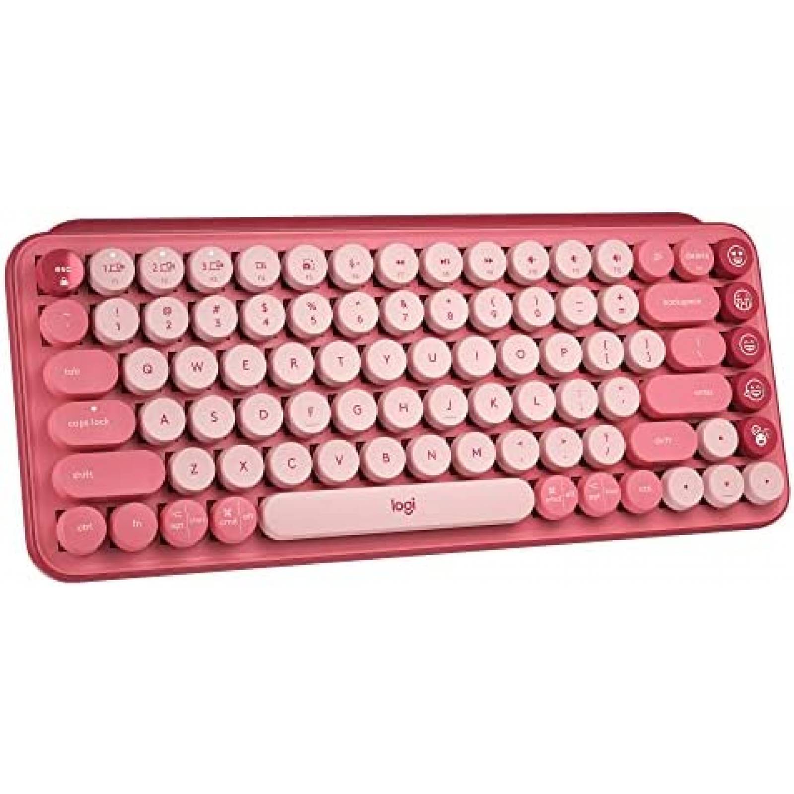 Kit Accesorios Logitech POP Teclado Mouse Inalambricos -Rosa