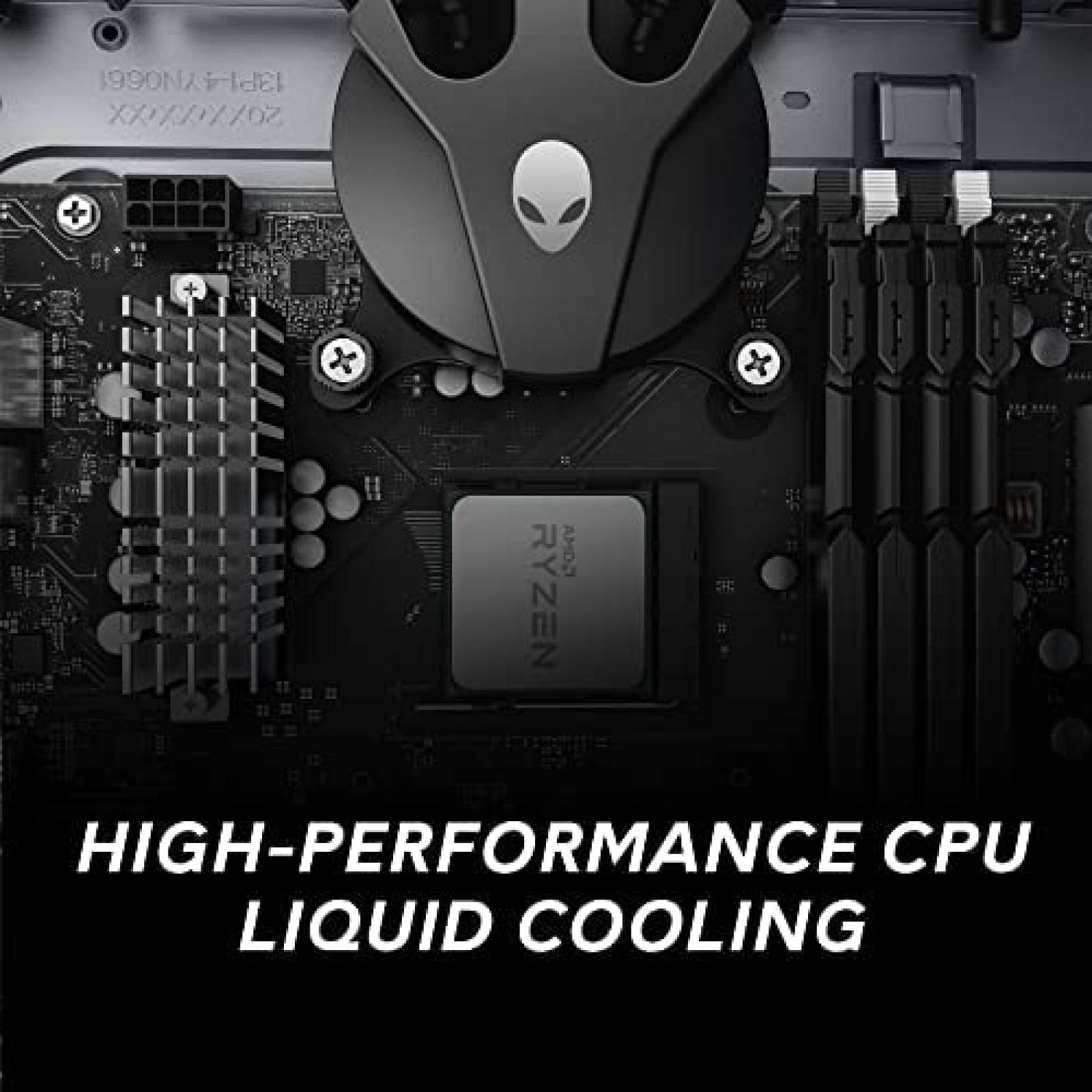 PC Gamer Alienware Aurora R10 AMD R7 16GB 1TB RTX 3080 LHR