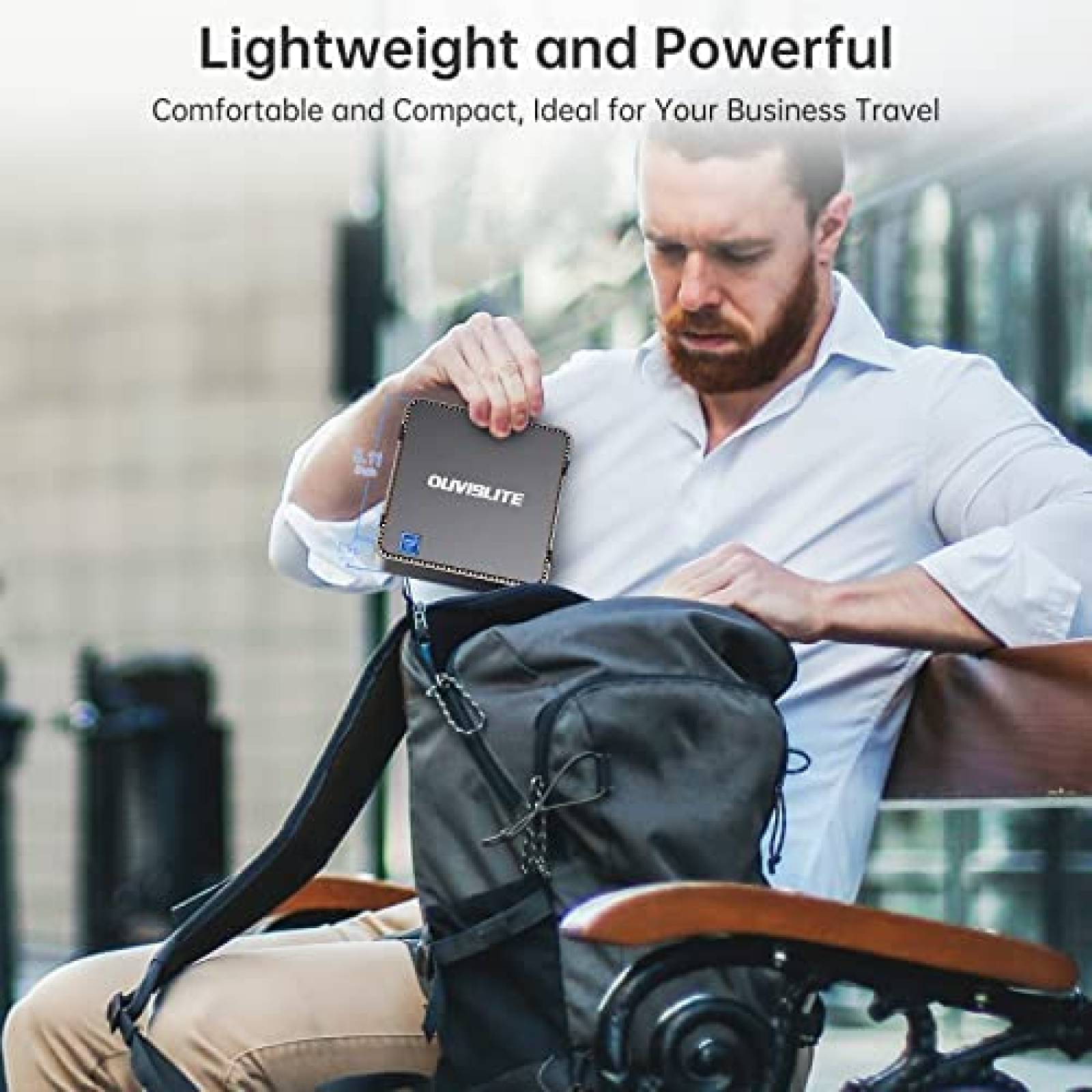 Mini PC OUVISLITE J4125 12GB RAM 256GB SSD Windows 11 Pro