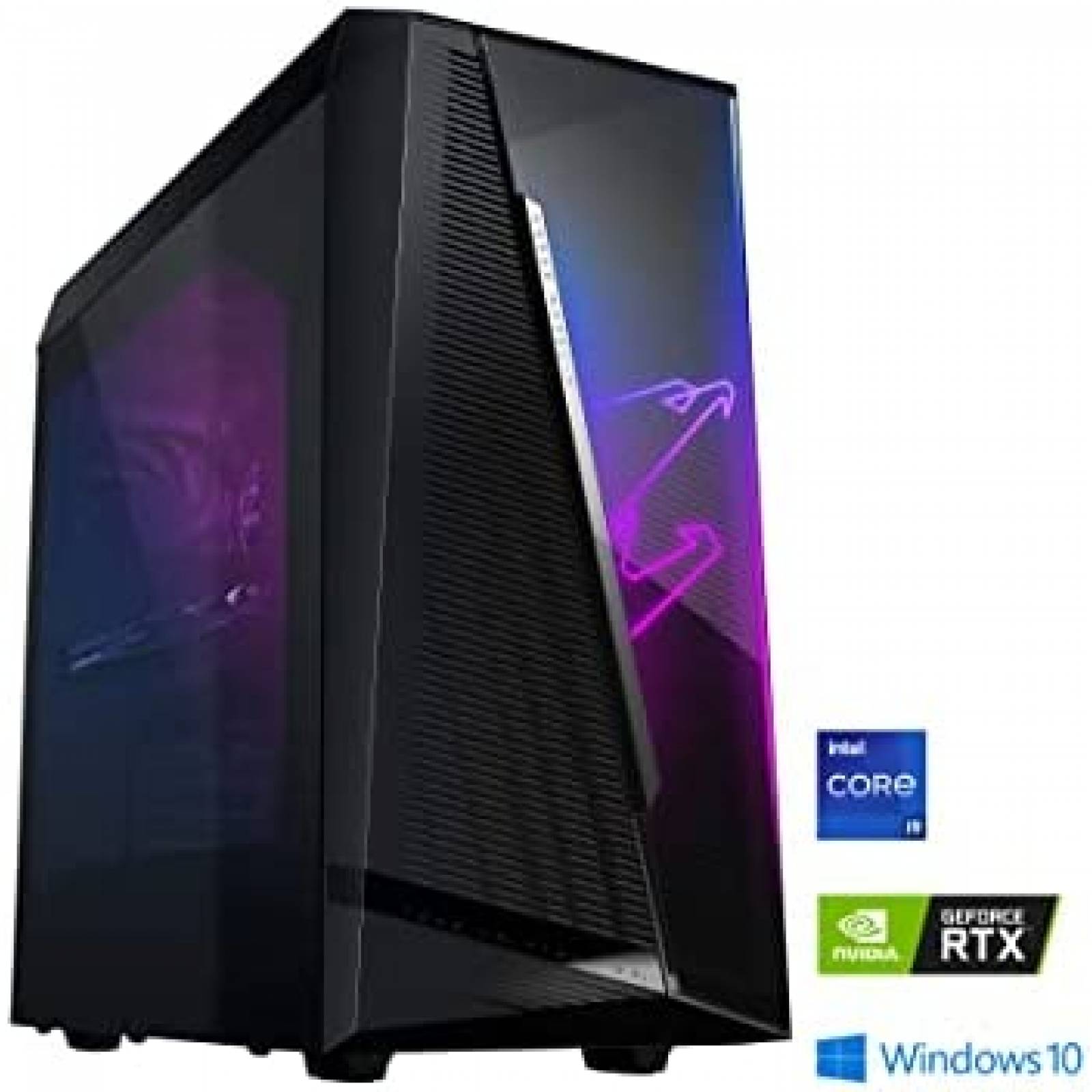 Desktop Gigabyte AORUS Model X i9 RTX 3080 16GB 3 TB -Negro