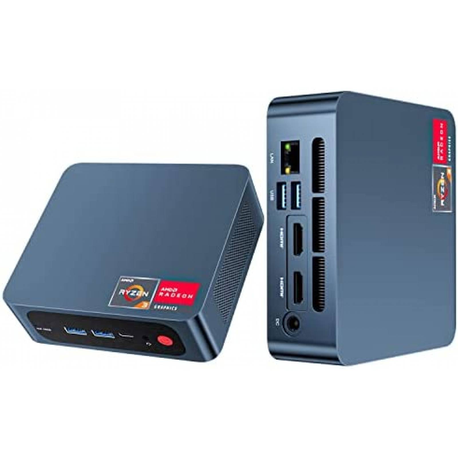 Mini PC TRIGKEY AMD R3 3200U 8GB 256G NVME SSD -Azul