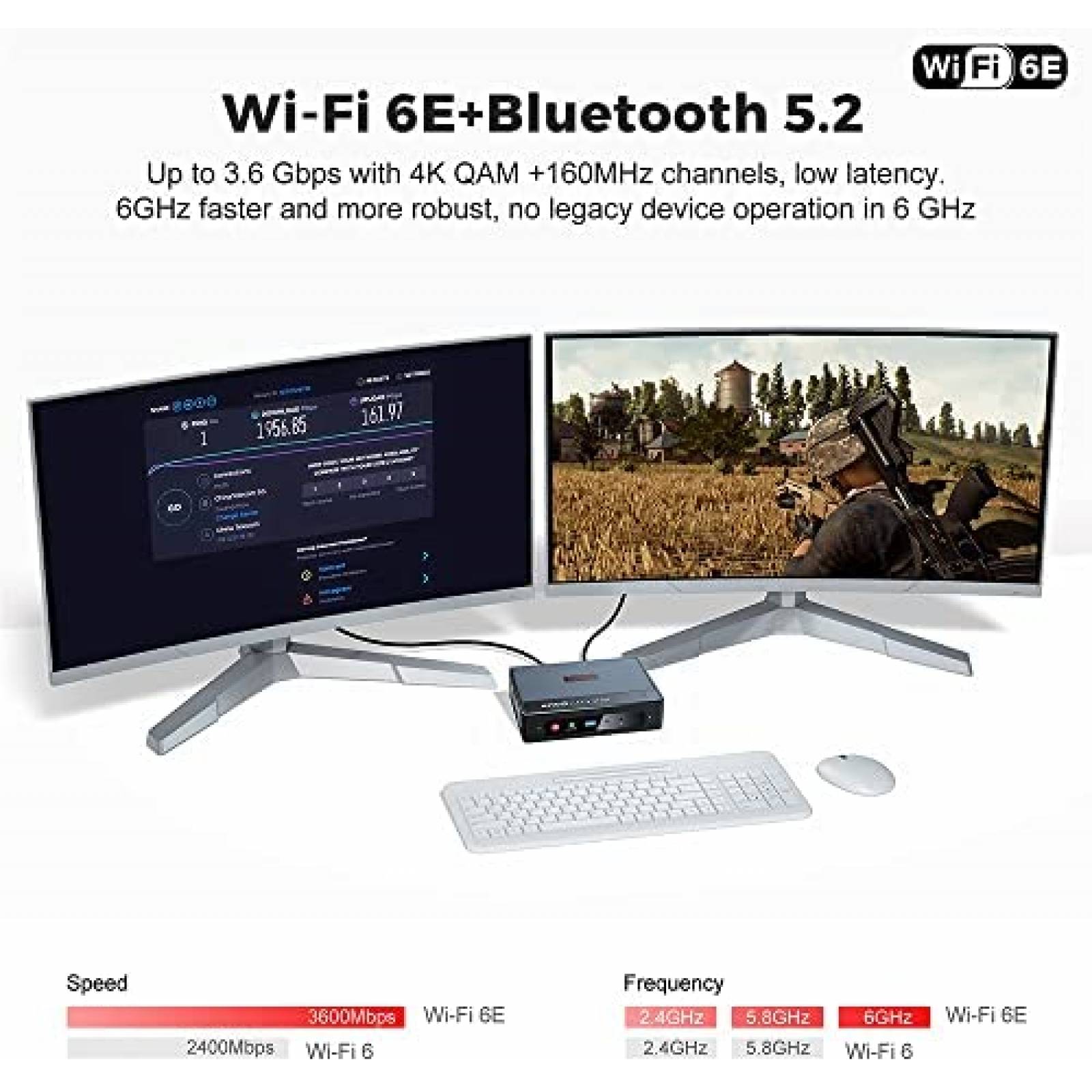 Mini PC Beelink GTR5 Ryzen 9 5900HX 32GB 500GB -Negro