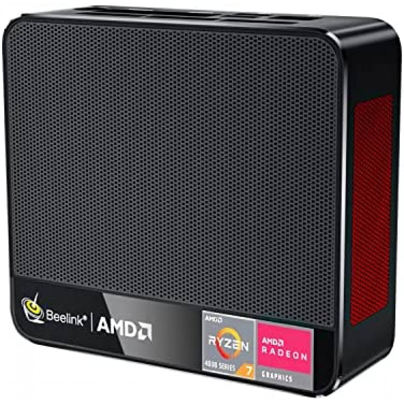 Mini PC Beelink SER4 Ryzen 7 4800U 16GB 500GB -Negro