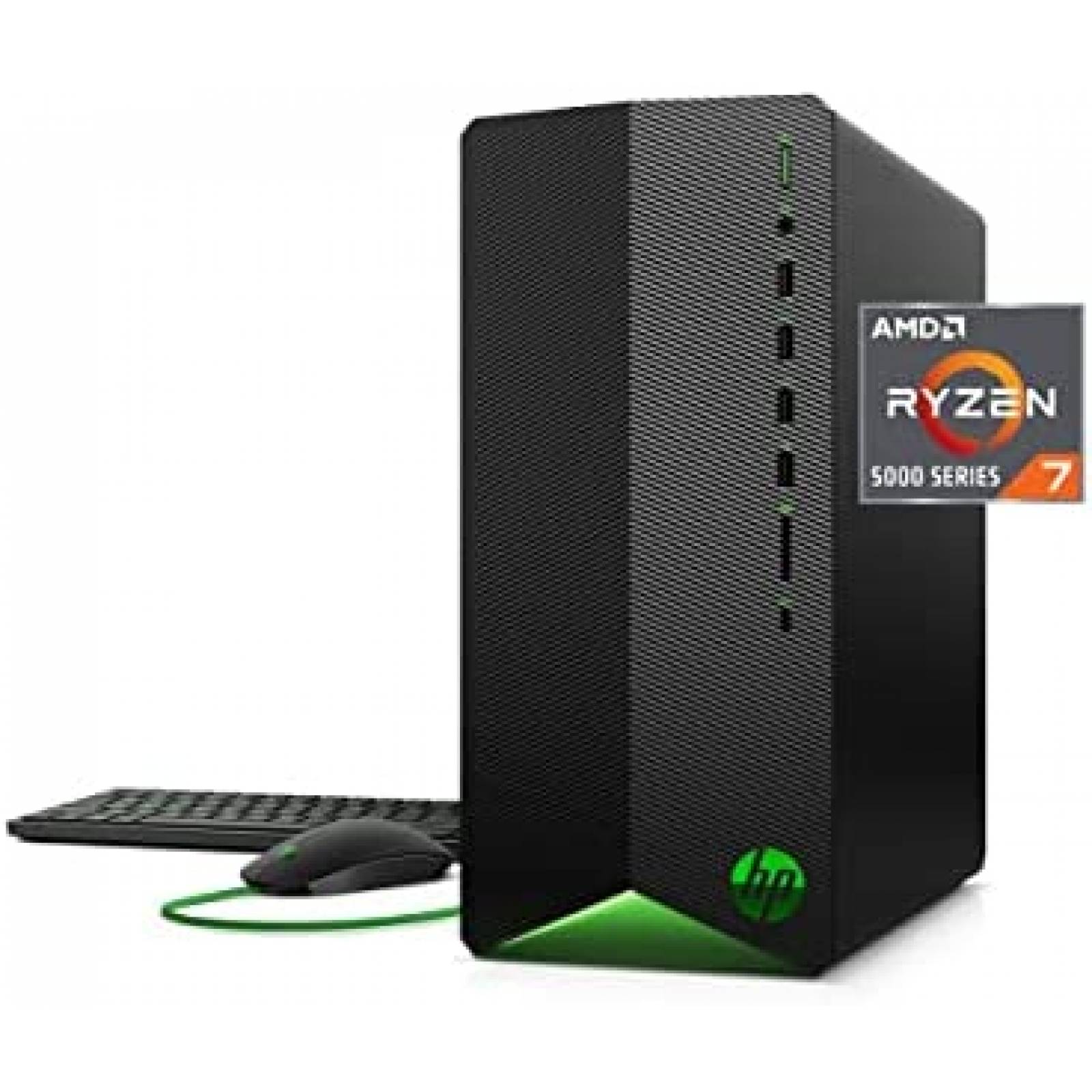 PC Desktop Gamer HP Pavillion Ryzen 7 NVIDIA 16GB 512Gb