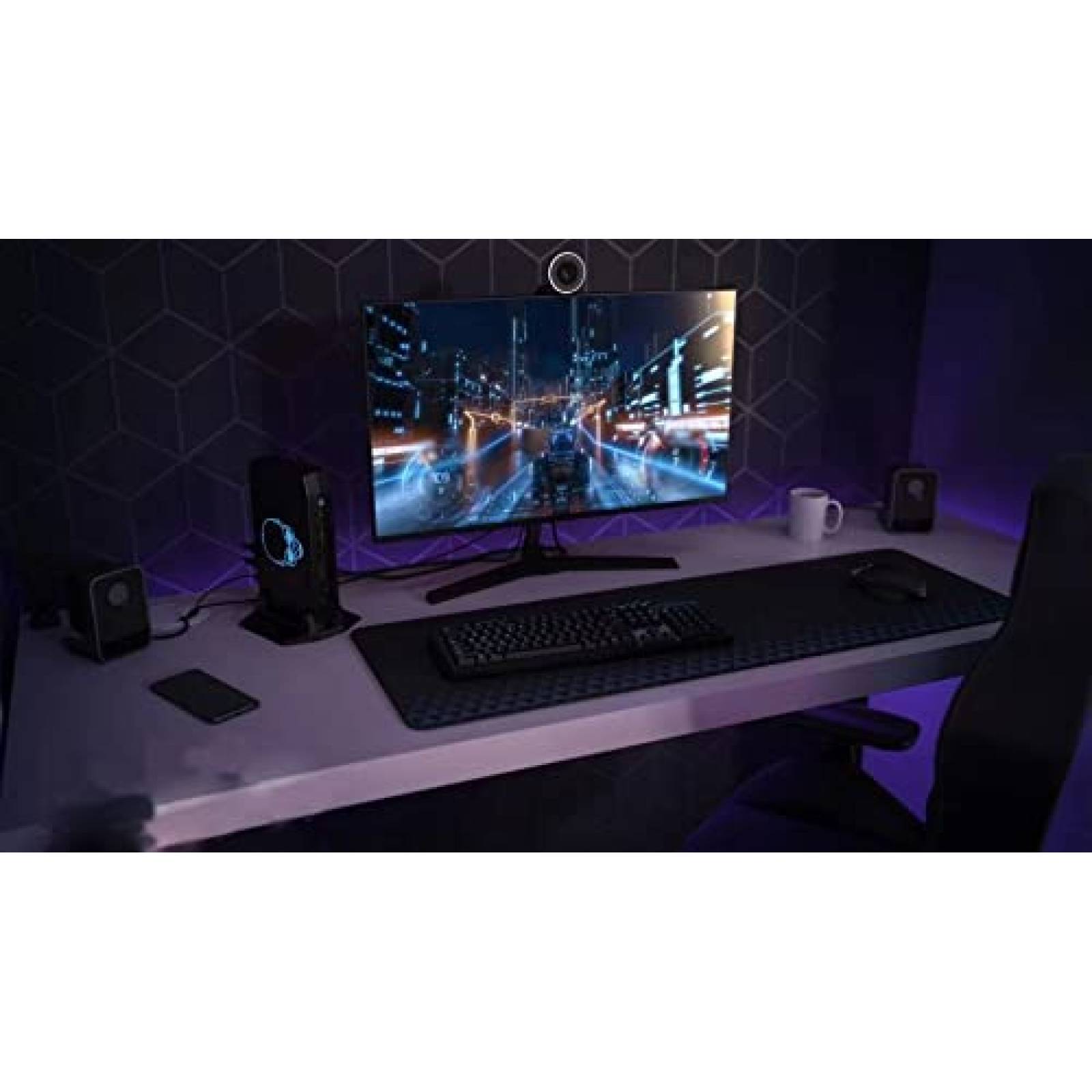 Mini PC Intel NUC 11 i7-1165G7 sin Memorias RTX 2060 -Gris