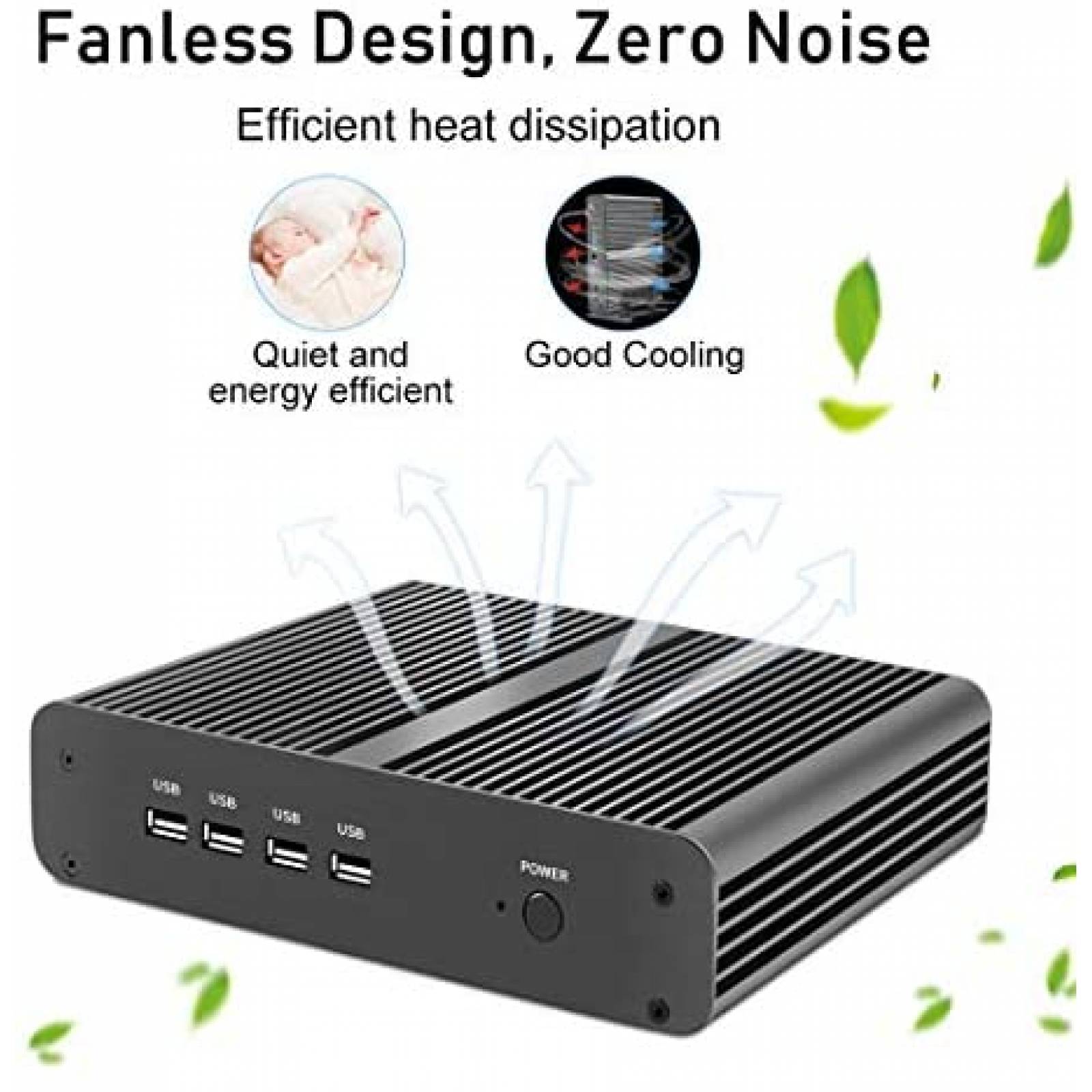 MIni PC Gamer Msecor Intel Core i7 32GB 1TB -Negro