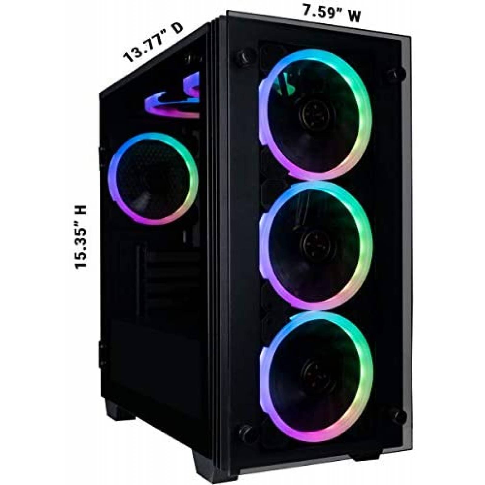 PC Desktop Gamer CUK Stratos Ryzen 9 64GB 1TB RTX 3090