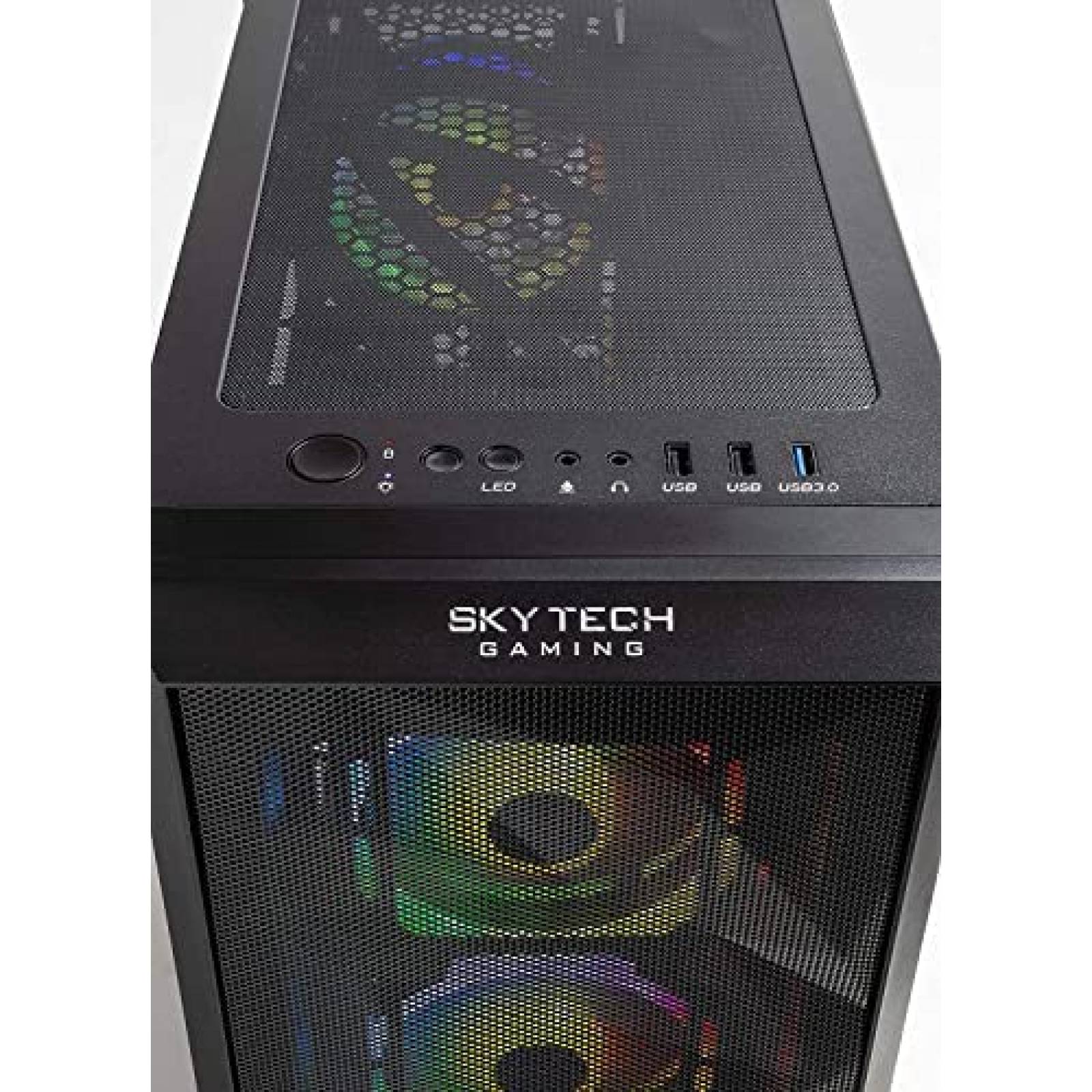 Desktop Gamer Skytech Chronos i7 RTX 3080 32GB 1TB -Negro
