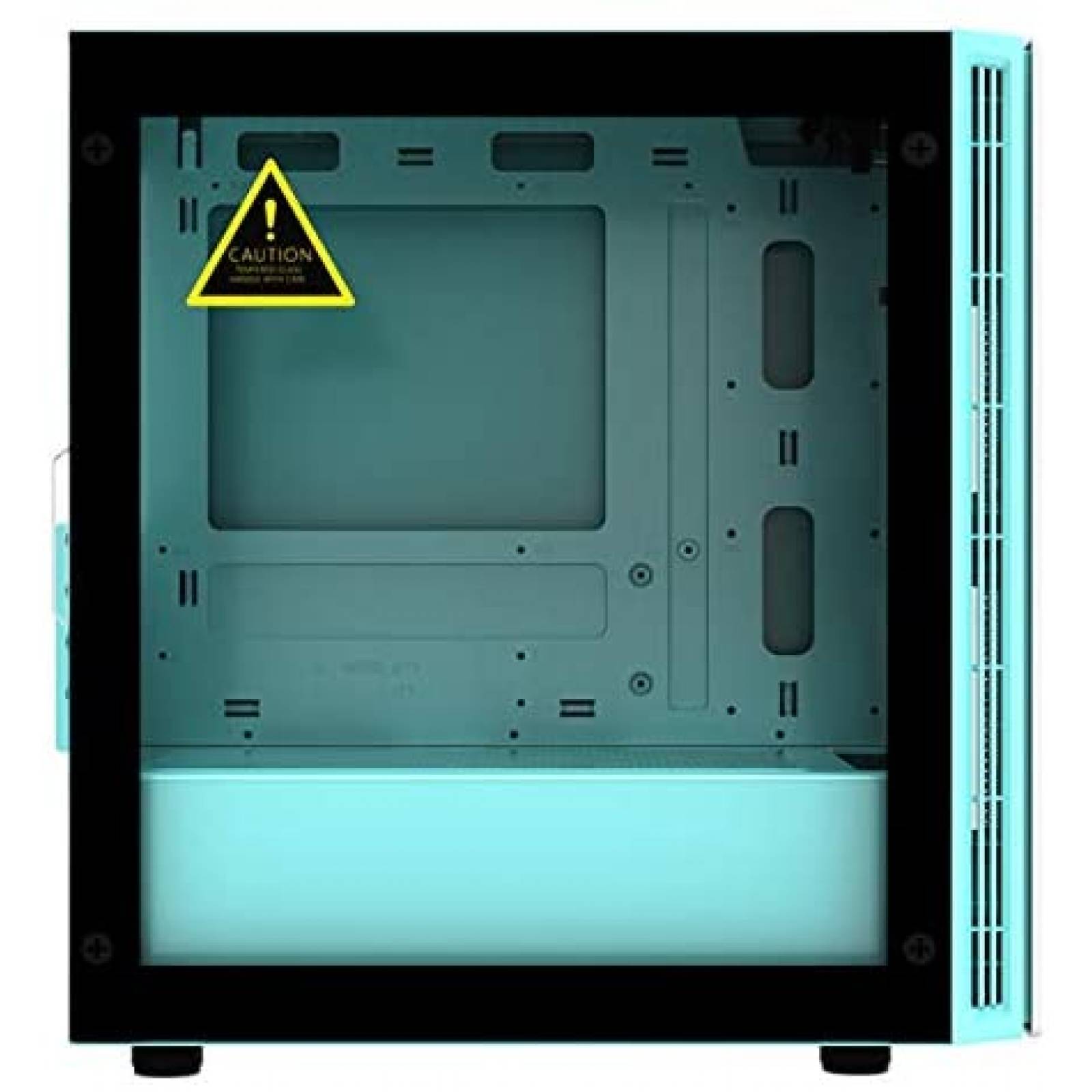 Estuuche de PC SZD OMG Mini Panel lateral de vidrio templado