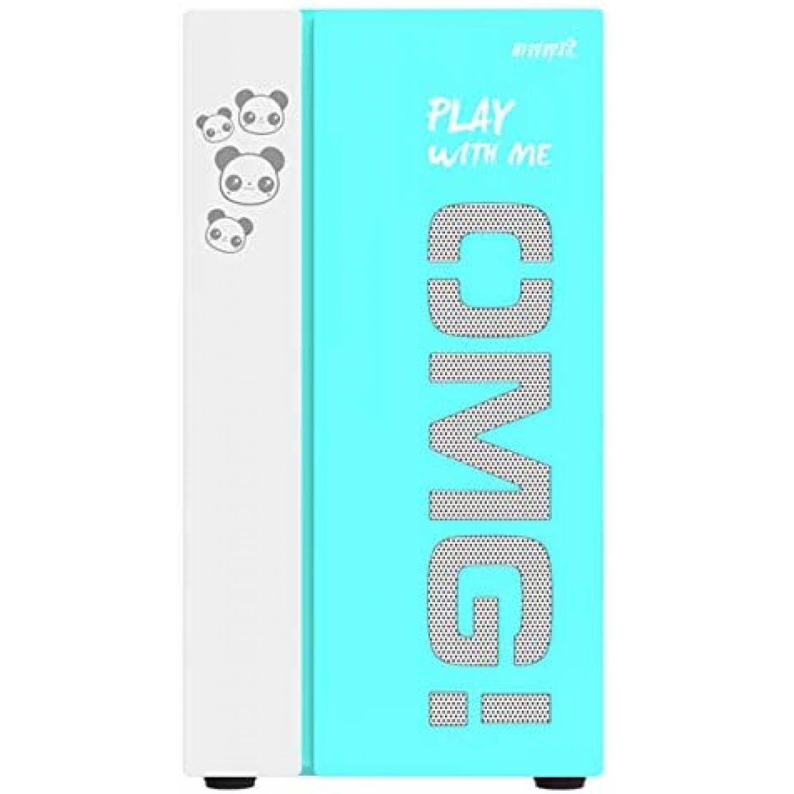 Estuuche de PC SZD OMG Mini Panel lateral de vidrio templado