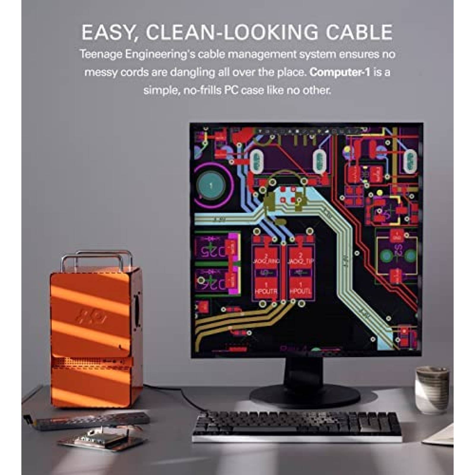 Carcasa Computadora Teenage Engineering Computer-1 Mini ITX