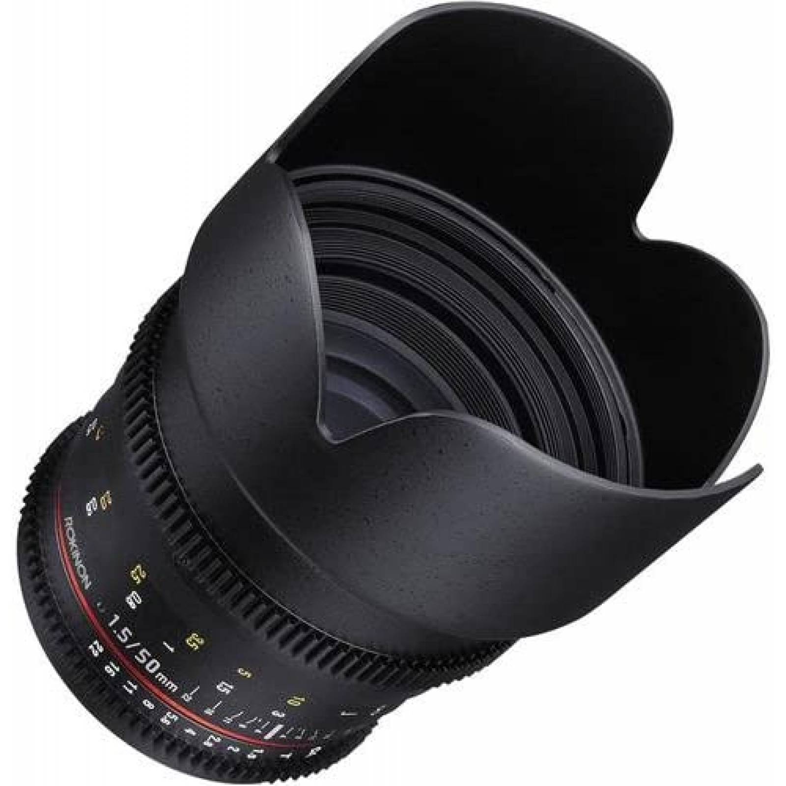 Lente Rokinon DS50M-MFT 50mm T1.5 para MFT -Negro