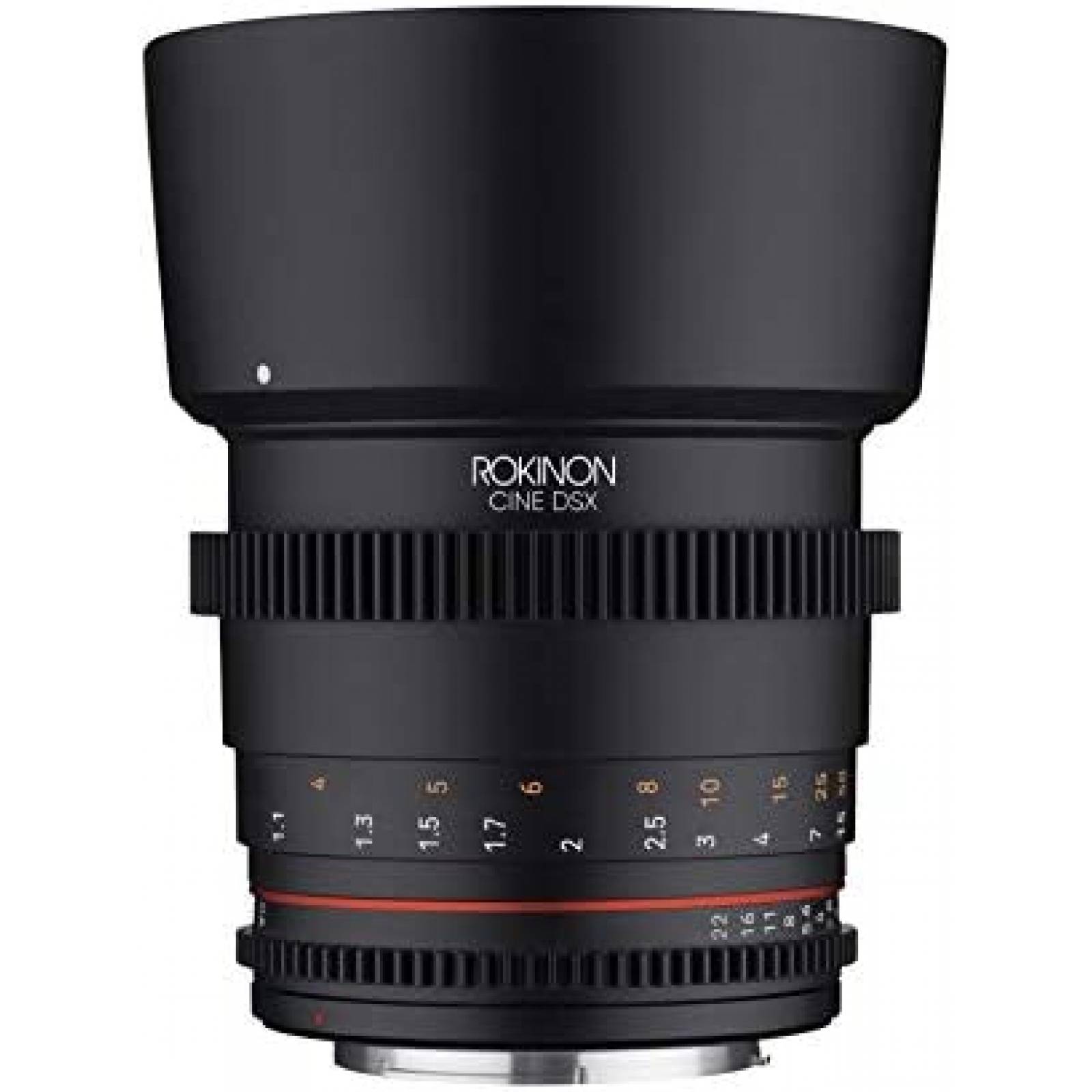 Lente Rokinon 85mm T1.5 Alta Velocidad DSX p Canon EF -Negro