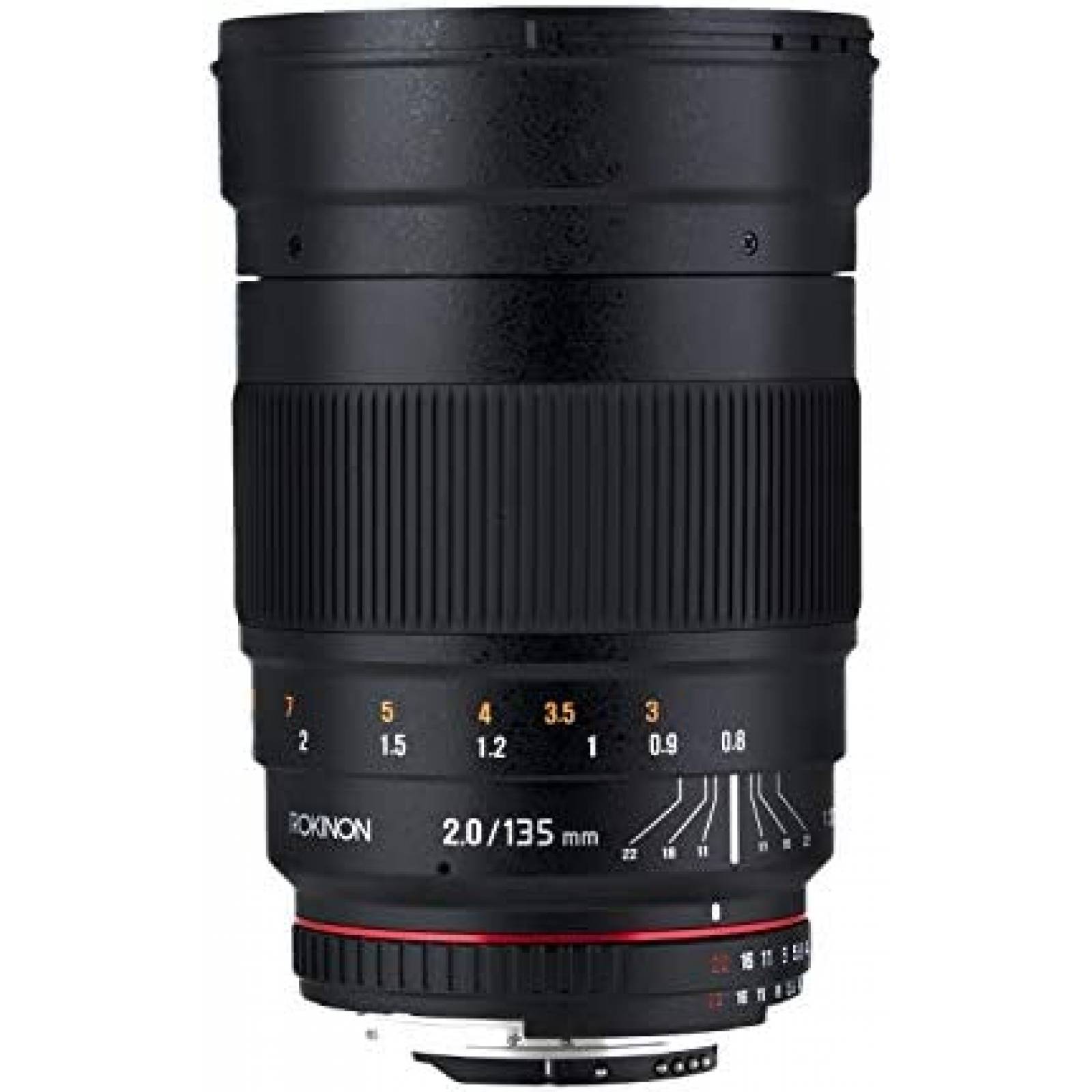Lente Rokinon 135mm F2.0 ED UMC Para Nikon SLR -Negro