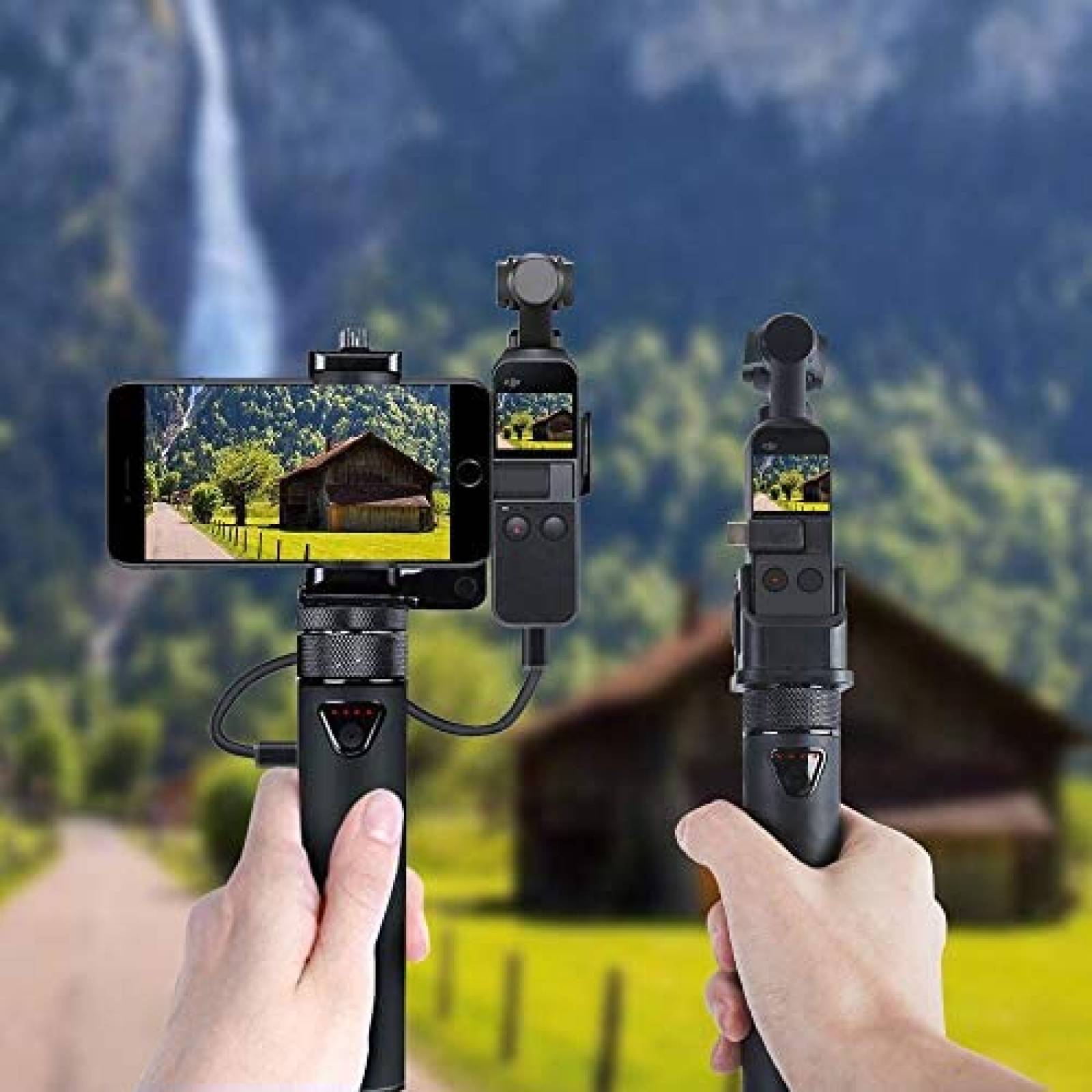 Powerstick Smatree Power Bank para Osmo Pocket 2 -Negro