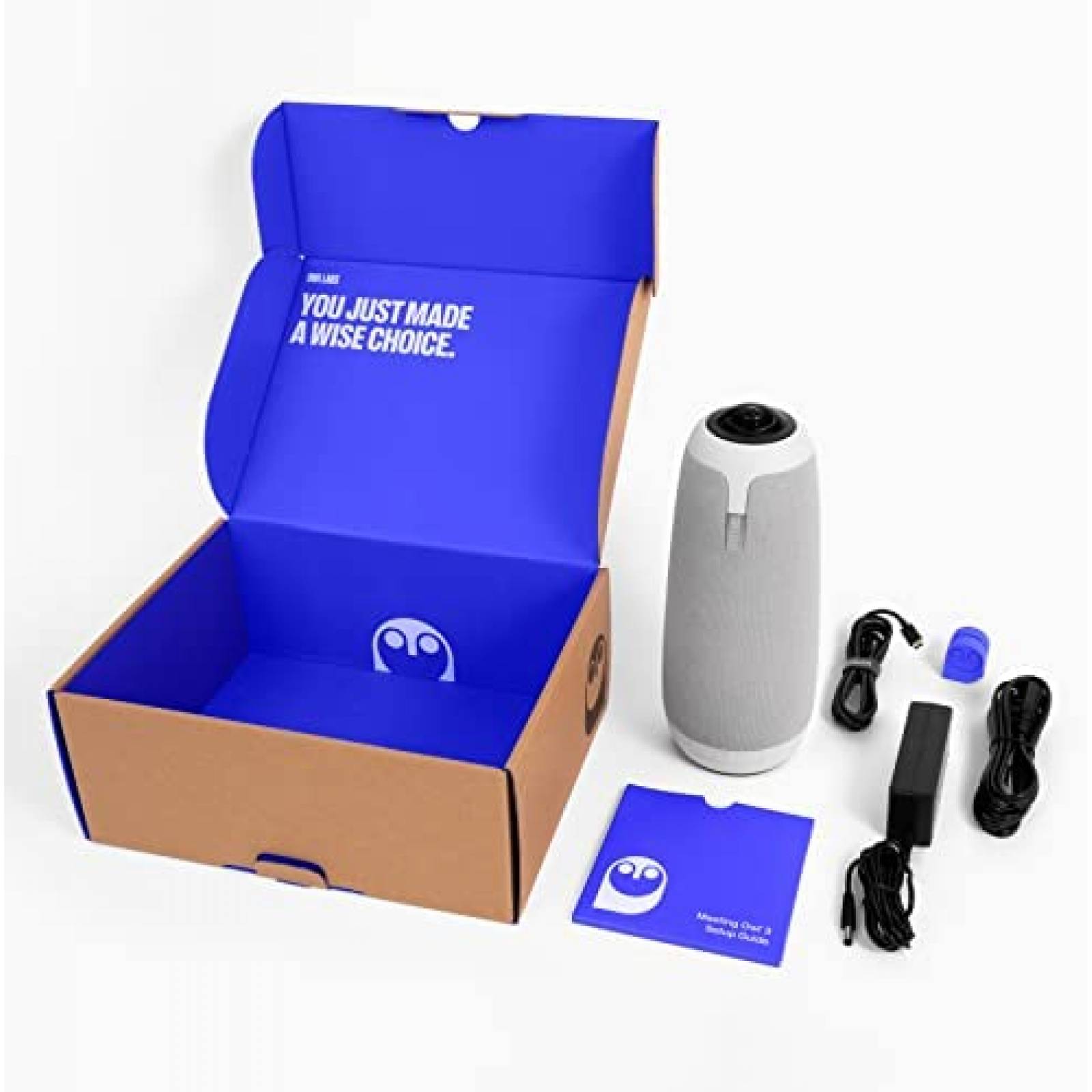 Camara Owl Labs Meeting Owl 3 360 1080p HD Wi-Fi - Blanco