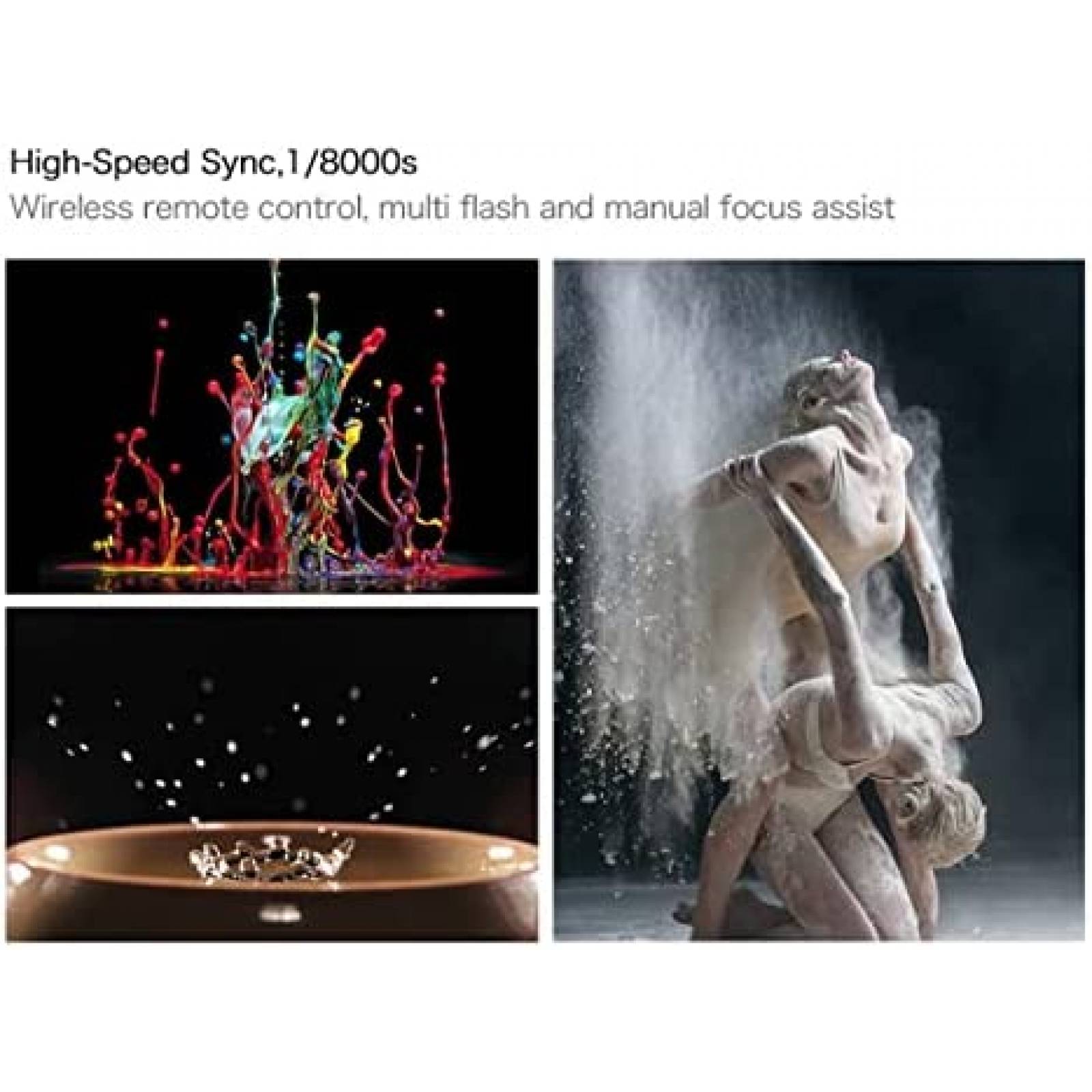 Flash de Fotografia Godox TT600+X2TN con Acesorios -Negro