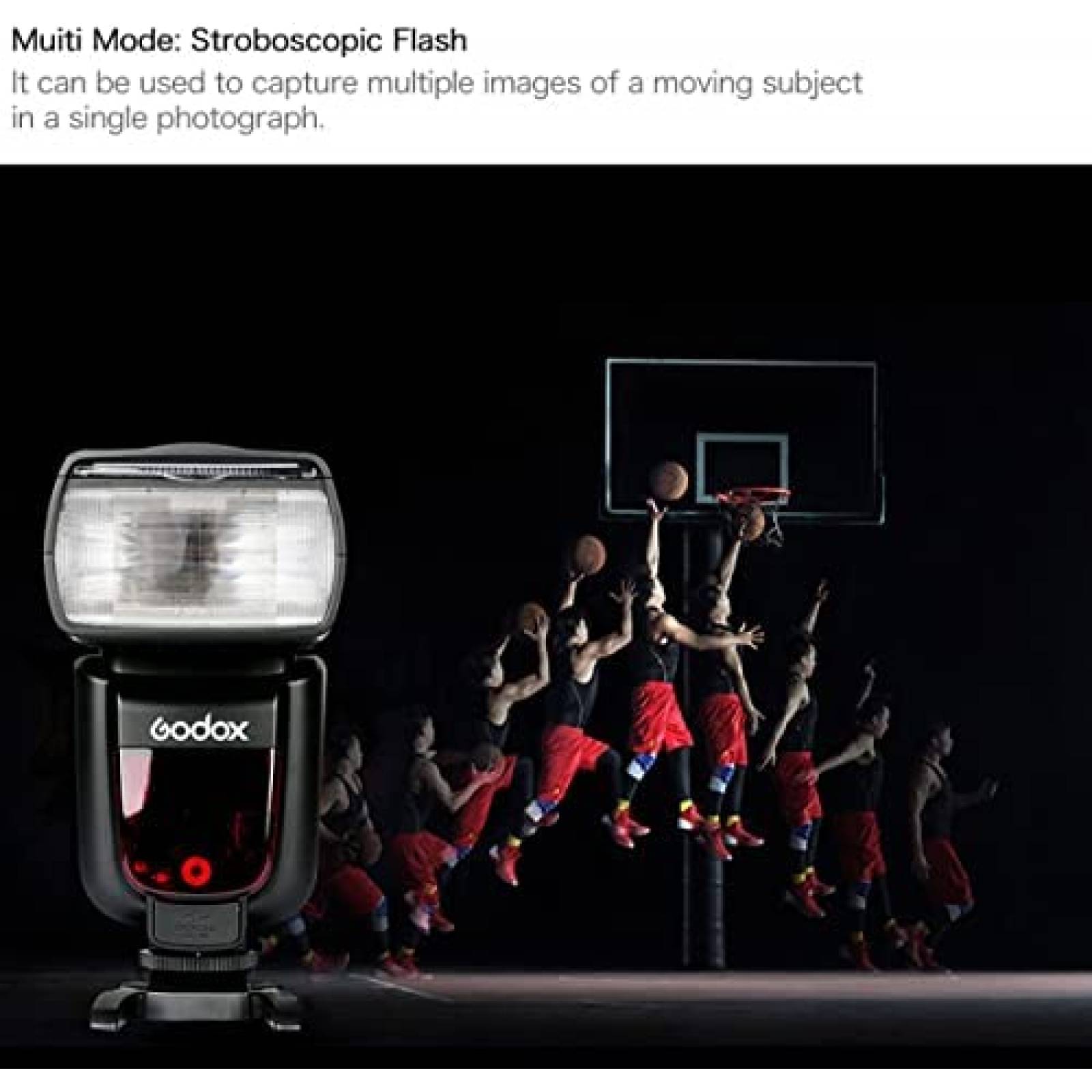 Flash de Fotografia Godox TT600+X2TN con Acesorios -Negro