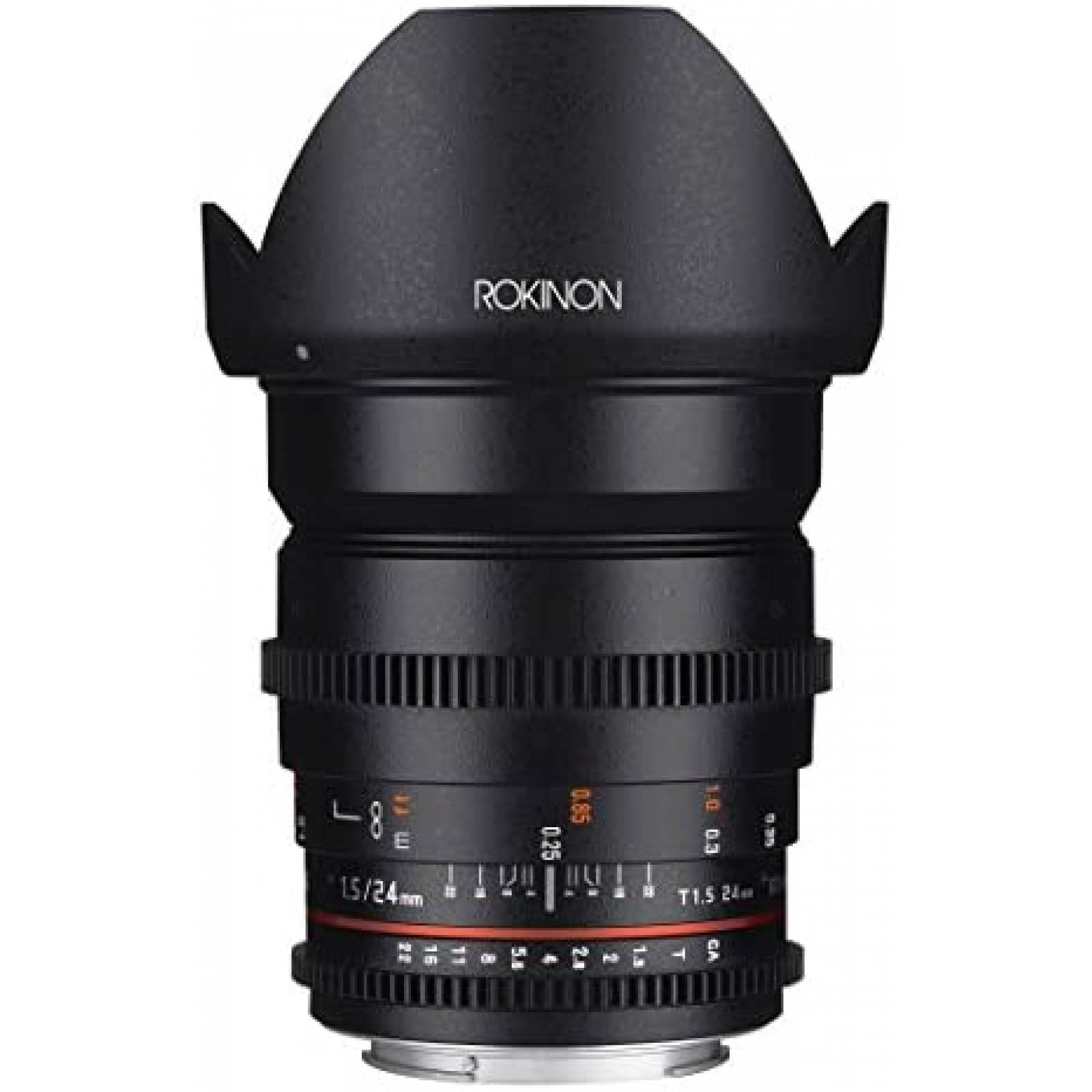 Lente Rokinon Cine DS DS24M-C 24mm T1.5 para Canon EF -Negro