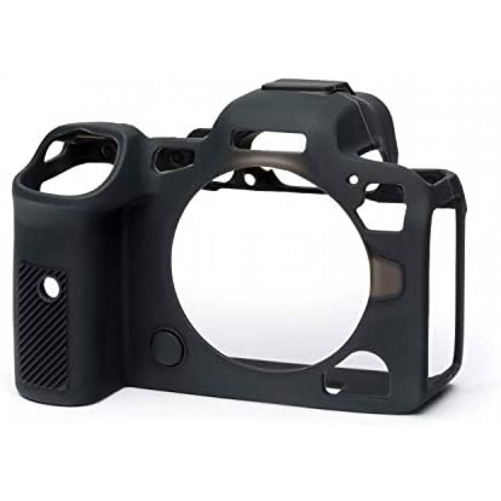 Funda de Silicon easyCover para Canon R5 / R6 -Negro