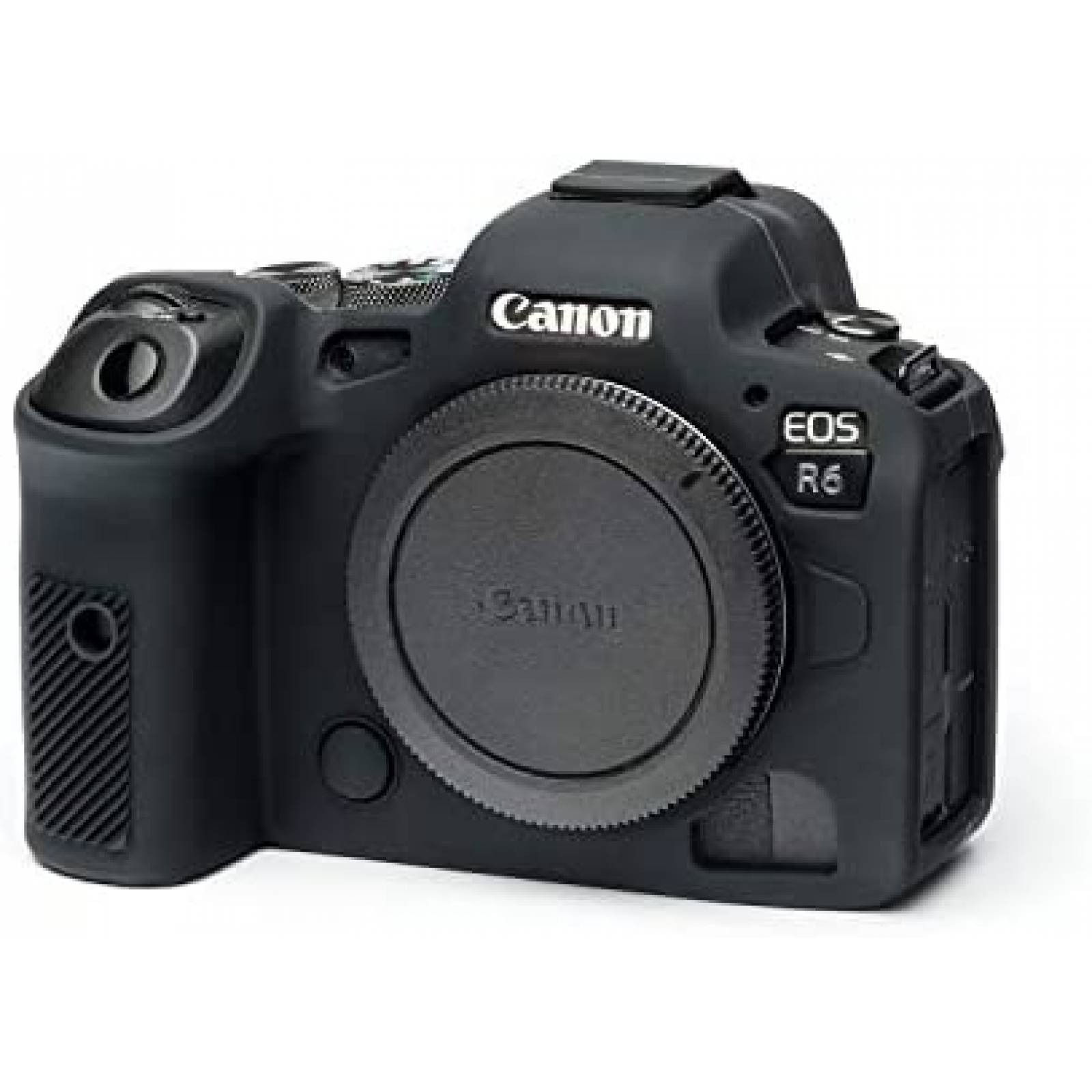 Funda de Silicon easyCover para Canon R5 / R6 -Negro