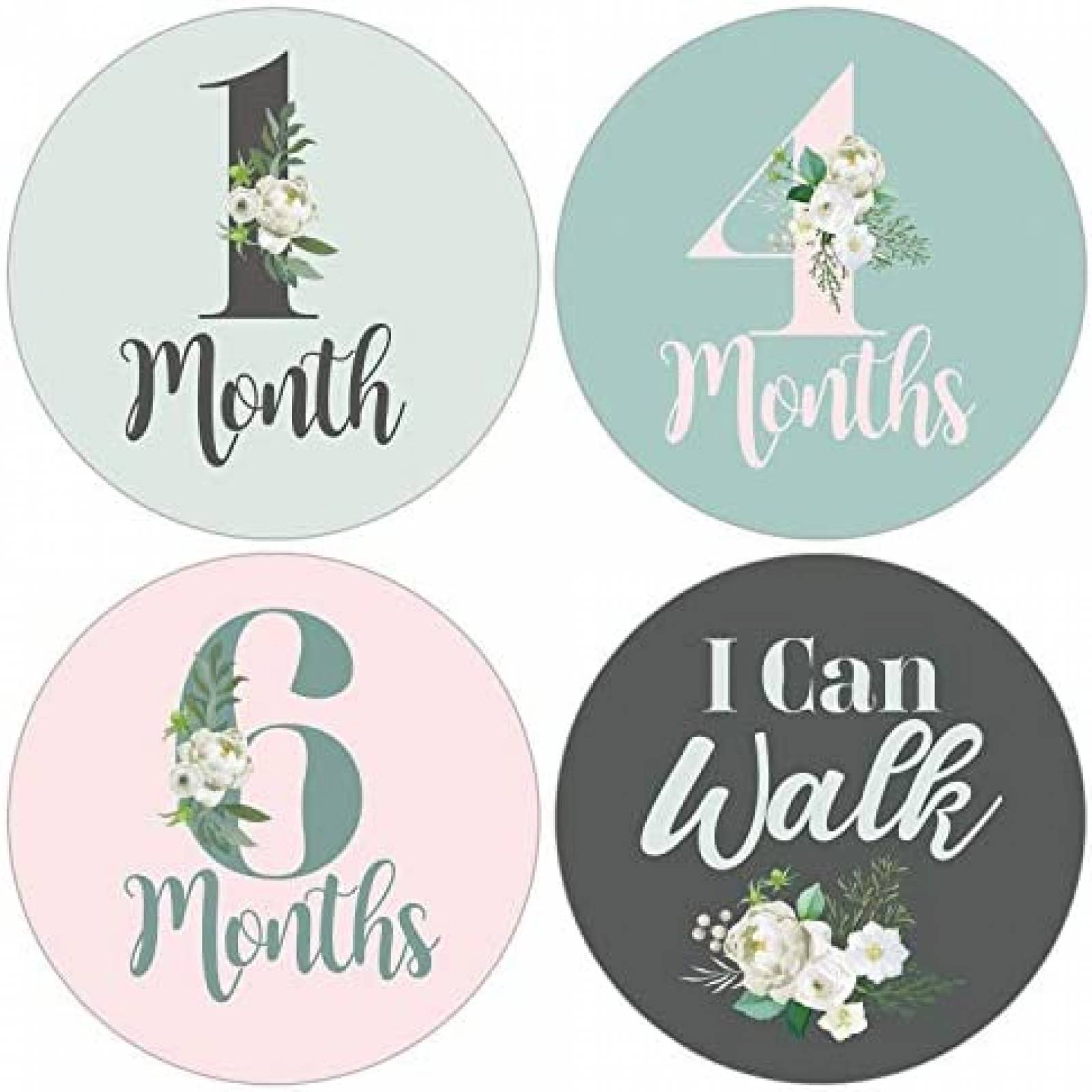 Paquete Stickers Marca Genérica Festejo de Bebé 16pzas