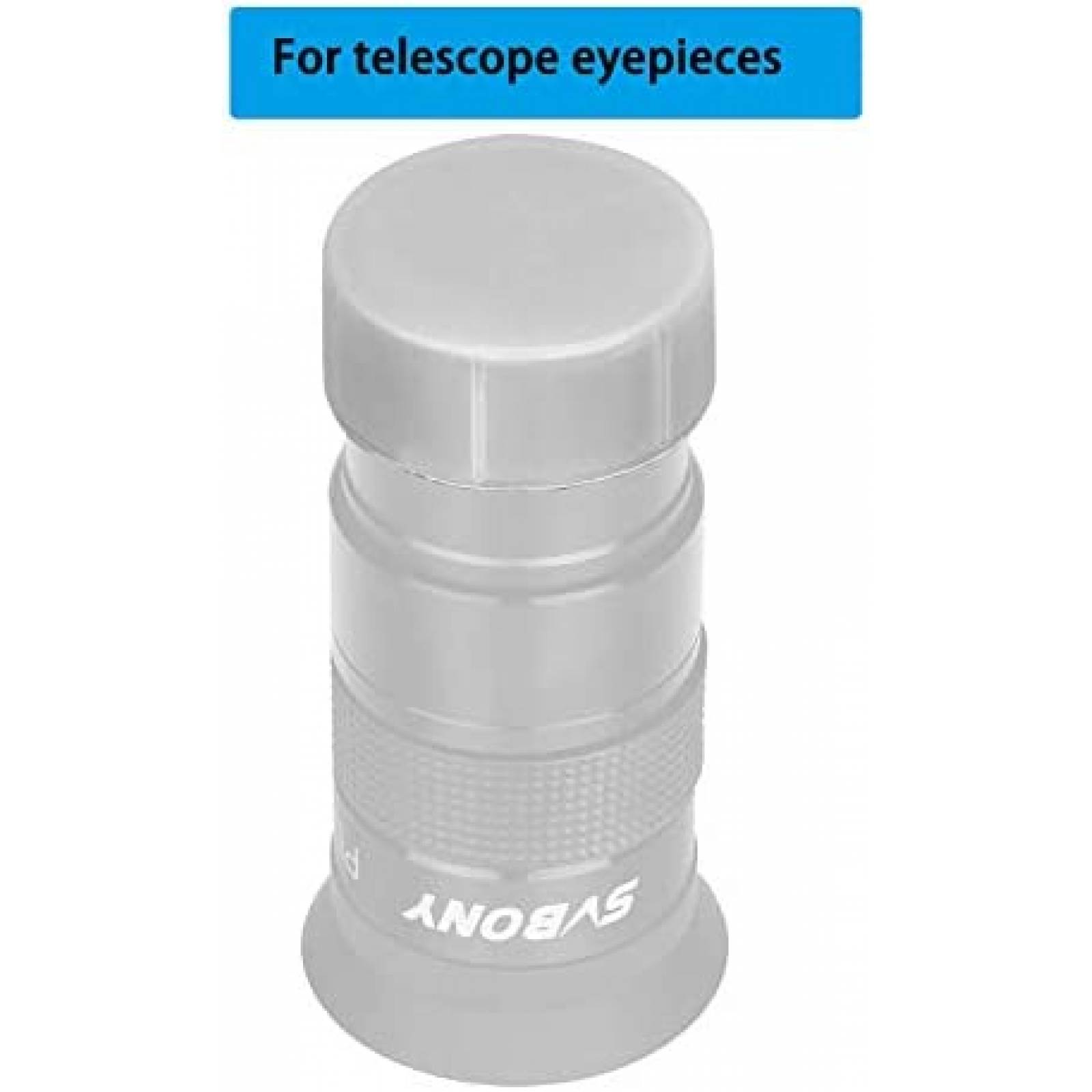 Tapas/Tapones Antipolvo SVBONY 6pzas c/u para Telescopio