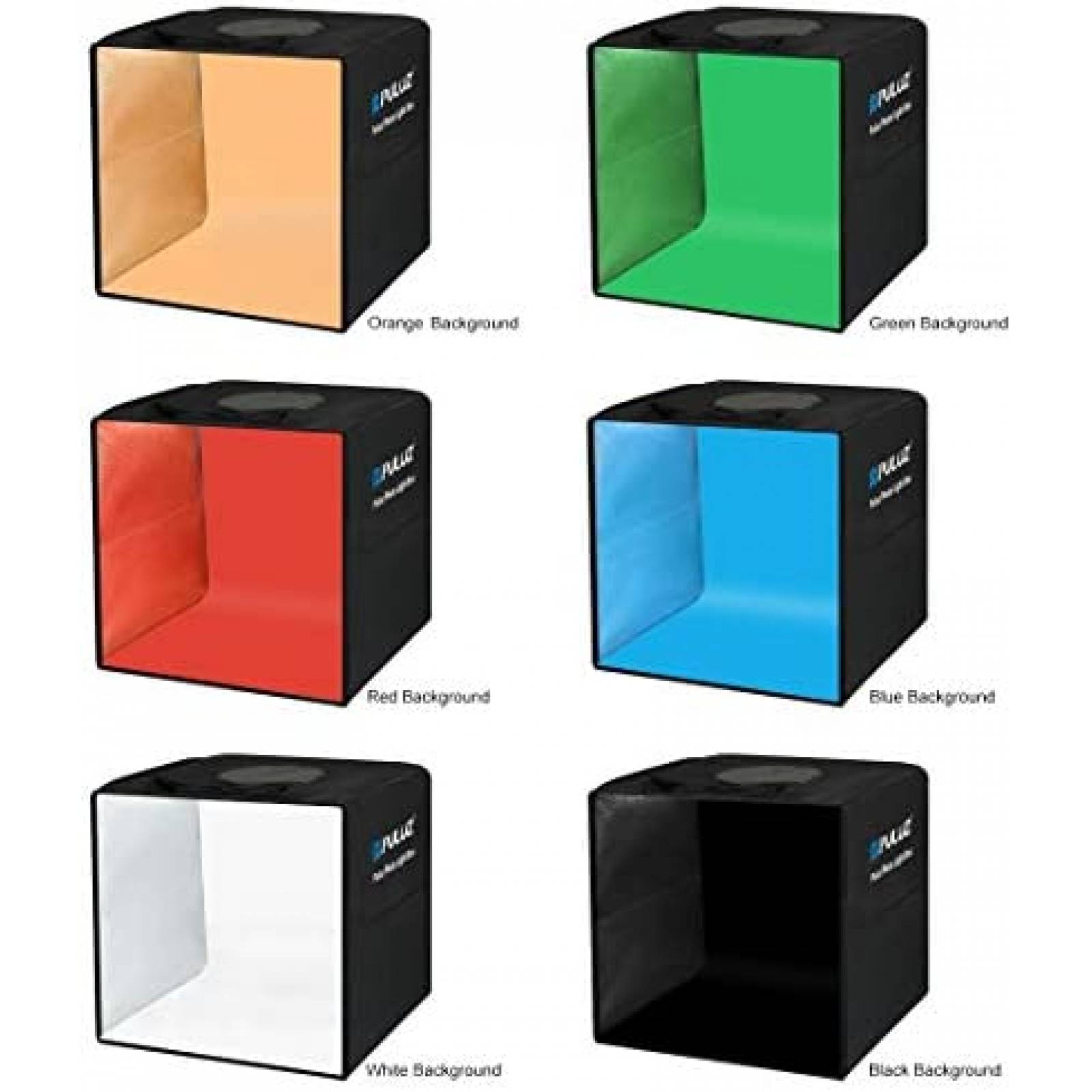 Caja para tomar fotos PULUZ plegable 11.8" -Negro/blanco