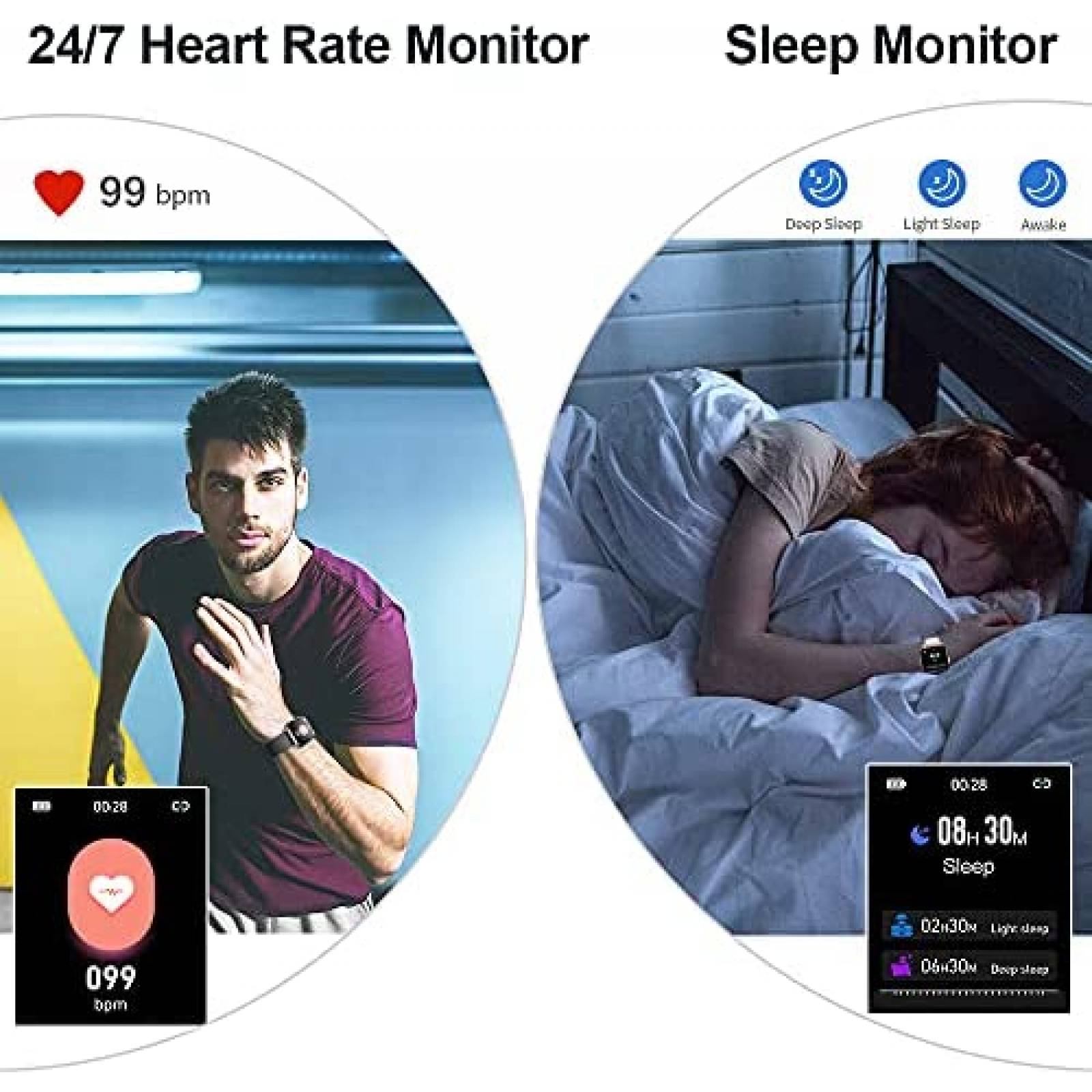 Smartwatch Motast 1.69" Pantalla Tactil IP68 -Rosa