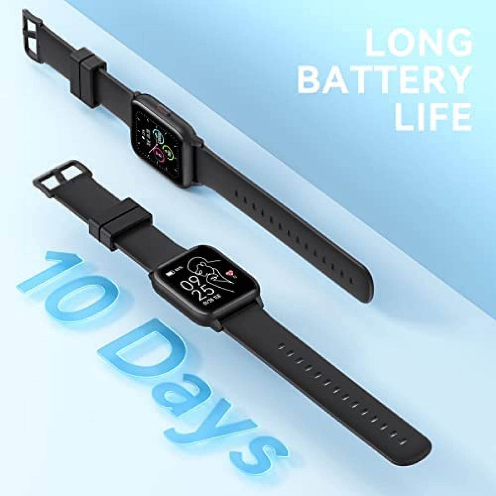 Smartwatch Parsonver LW45 1.69'' 5 ATM Bluetooth -Negro