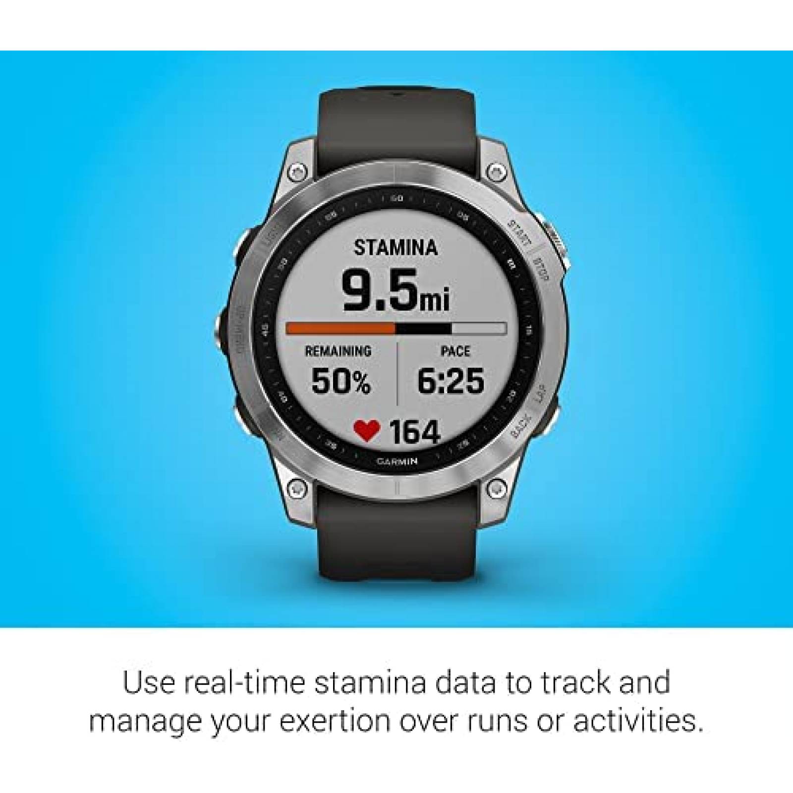 Smartwatch Garmin fenix 7 con GPS Pantalla Tactil -Gris
