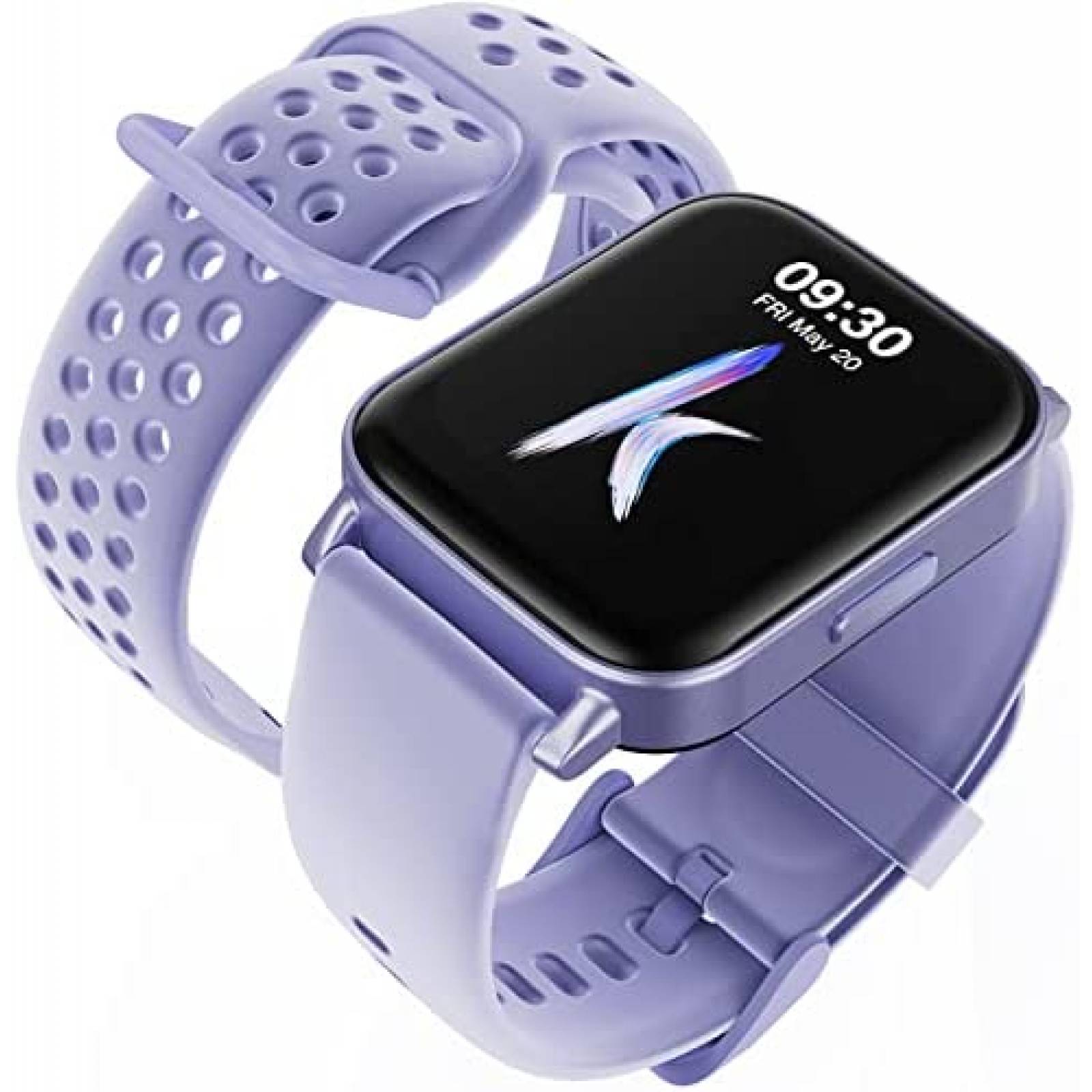 Smartwatch Klatre 1.69'' 5 ATM + 24 Modos Sport -Morado