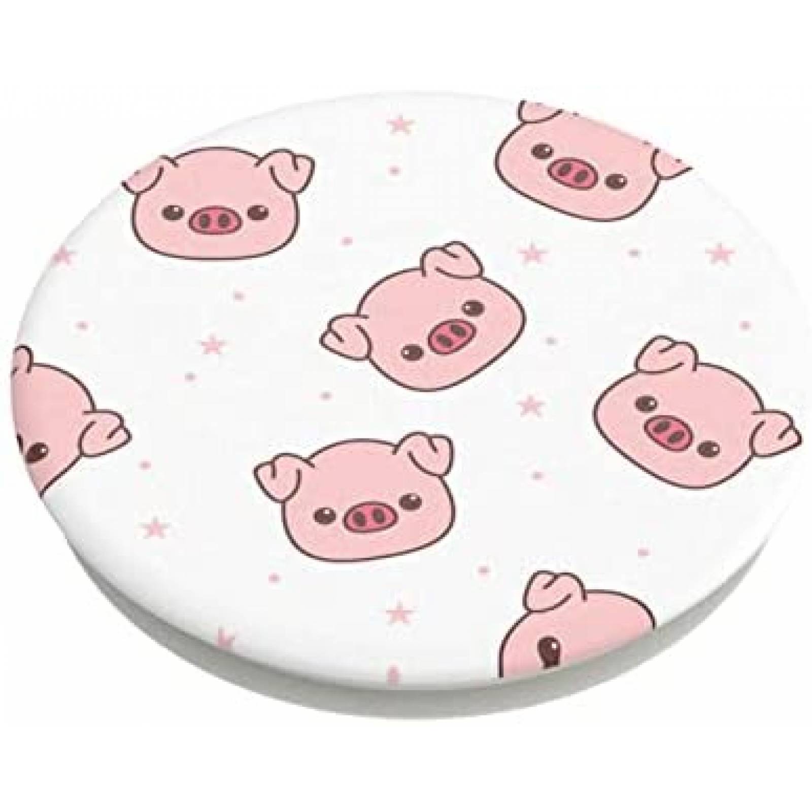 PopSocket PopSockets 804855 PopGrip Cerdito Soporte -Blanco