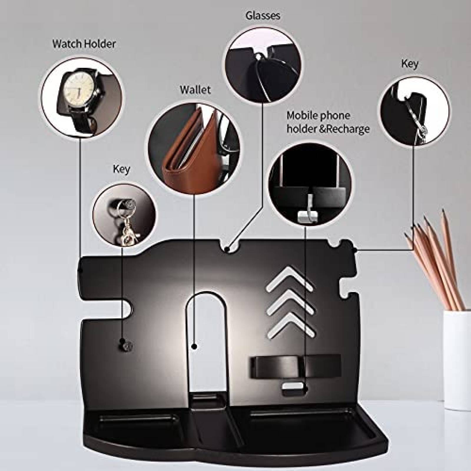 Organizador Foonii De Escritorio Para Celular Smartwatch