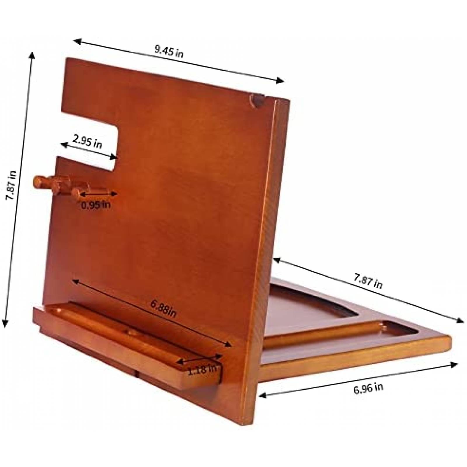 Estación de acoplamiento Foonii de madera organizador -Cafe