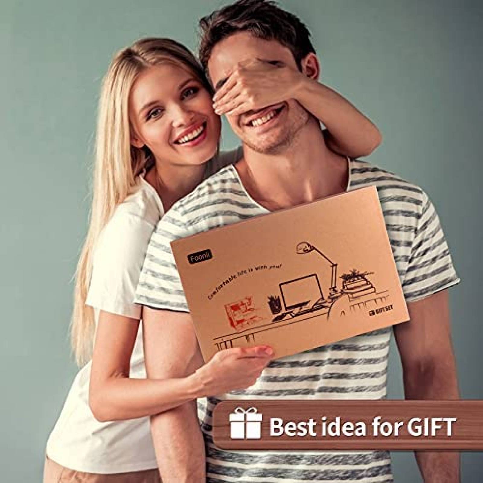 Estación de acoplamiento Foonii de madera organizador -Cafe