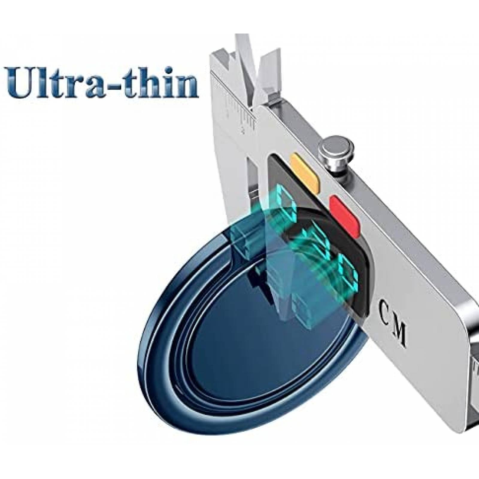 Agarradera para smartphone ESamcore ultra delgado -Azul